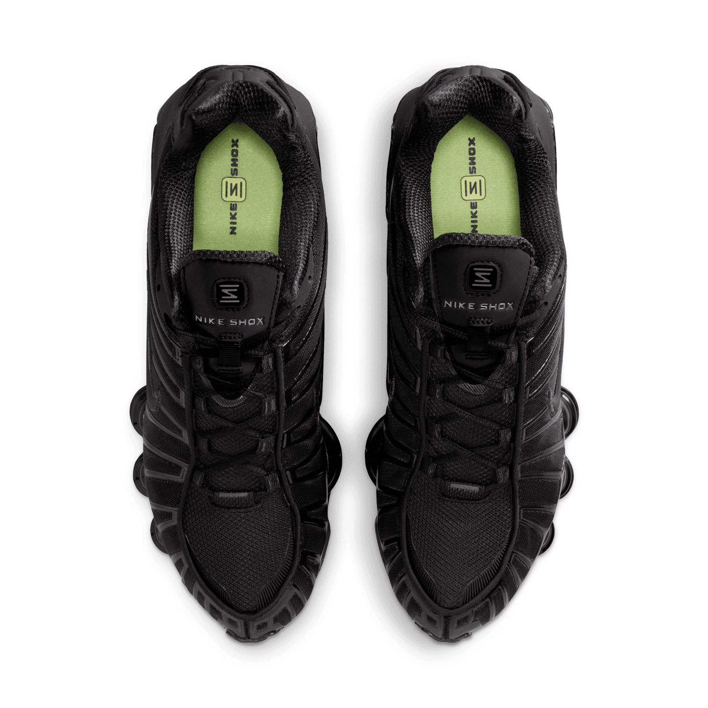 Men's Nike Shox TL "Black Metallic Silver"
