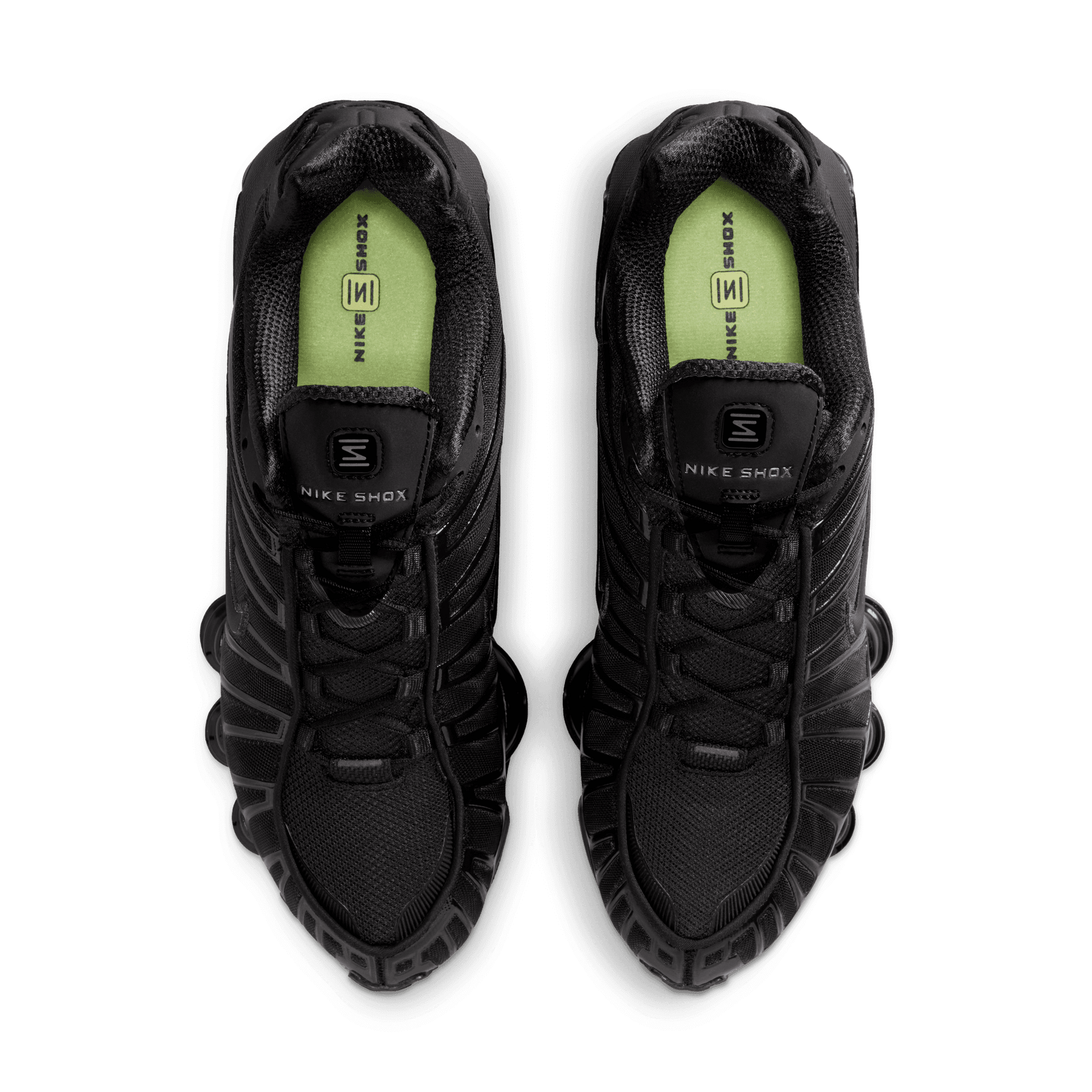 Men's Nike Shox TL "Black Metallic Silver"
