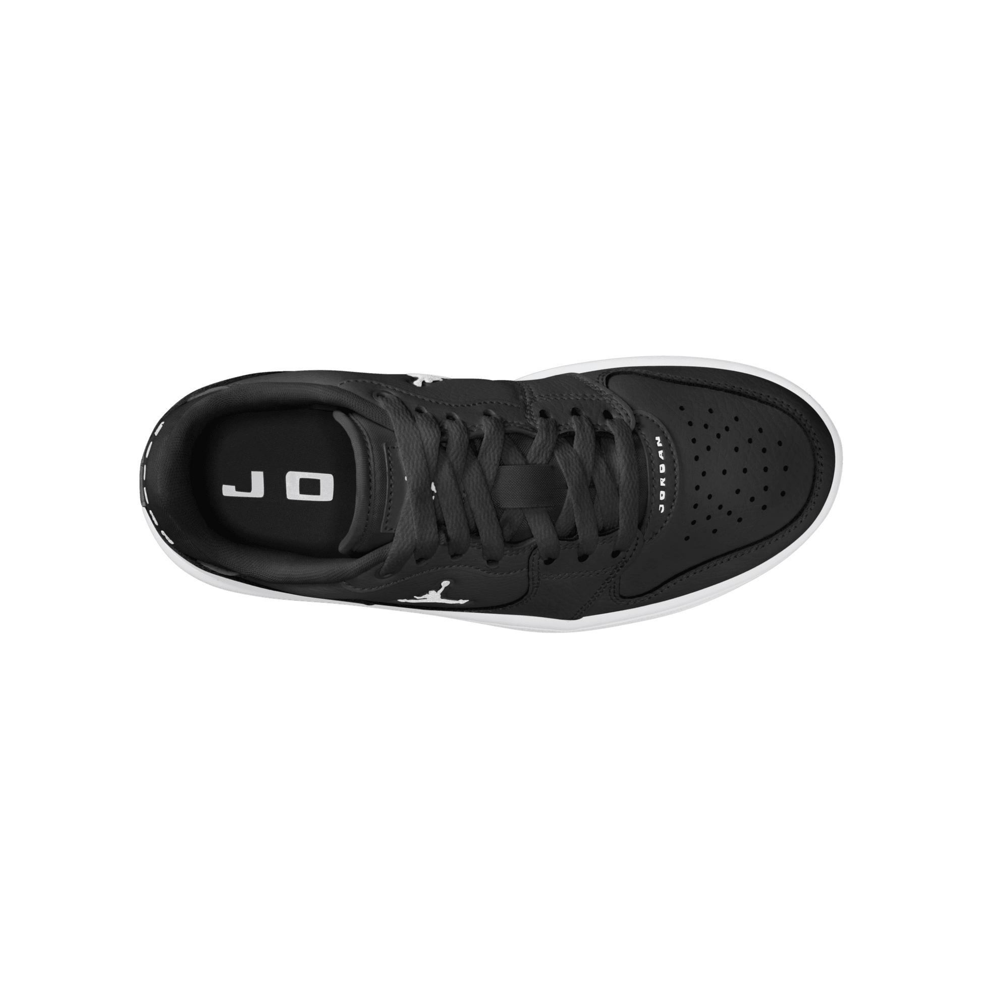 Big Kids' Jordan Court Connect Low "Black White"