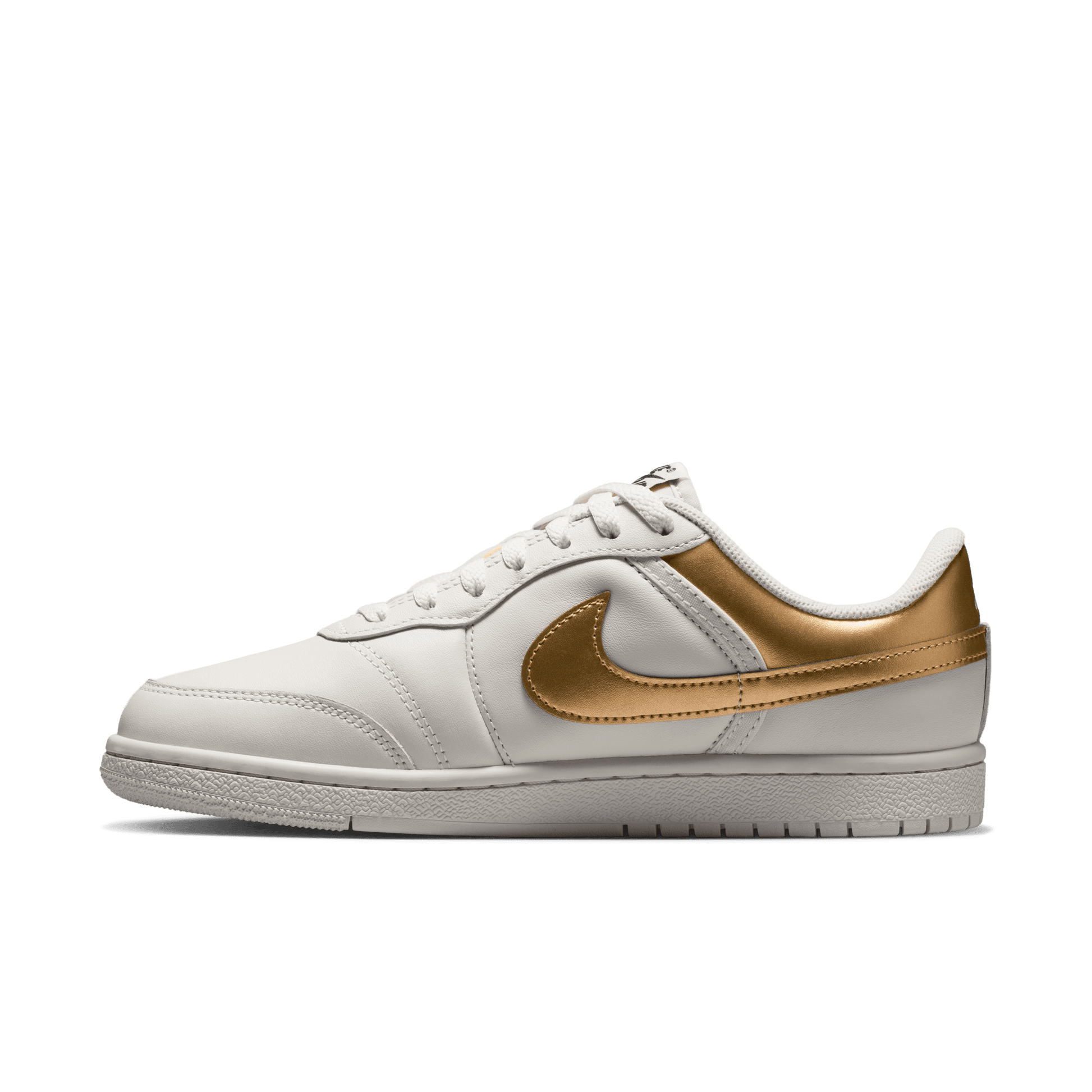 Women's Air Jordan Skyline Low "Swan Black Metallic Gold"