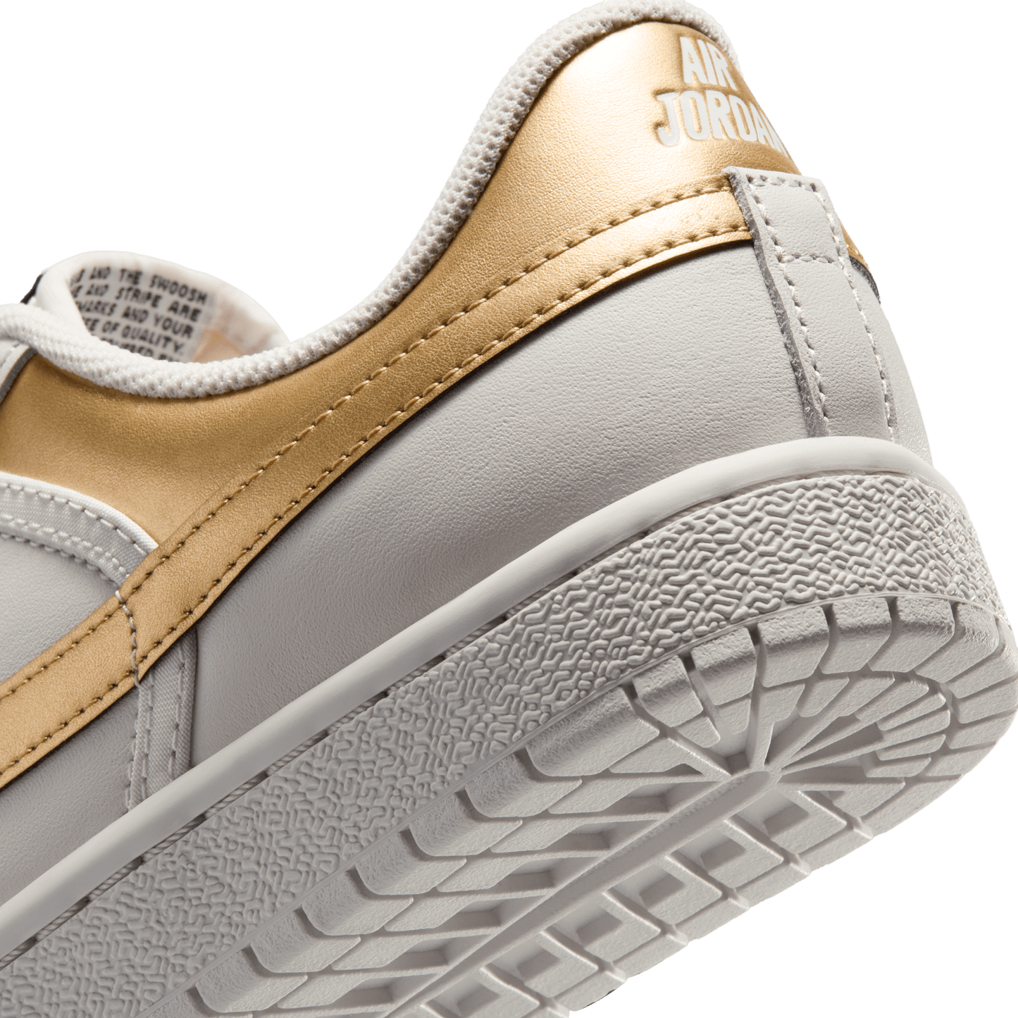 Women's Air Jordan Skyline Low "Swan Black Metallic Gold"