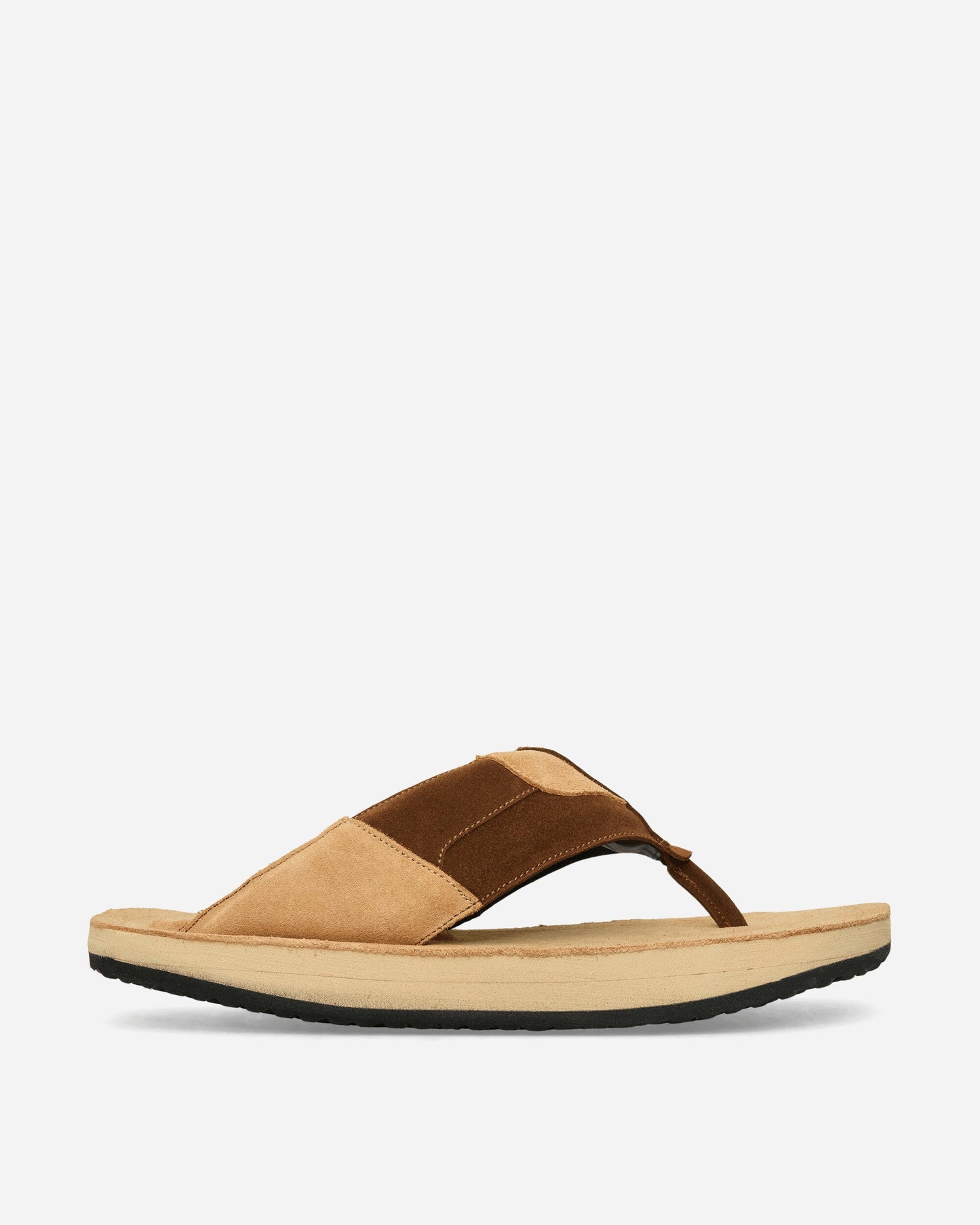 Women's XXL Flip Flops Brown