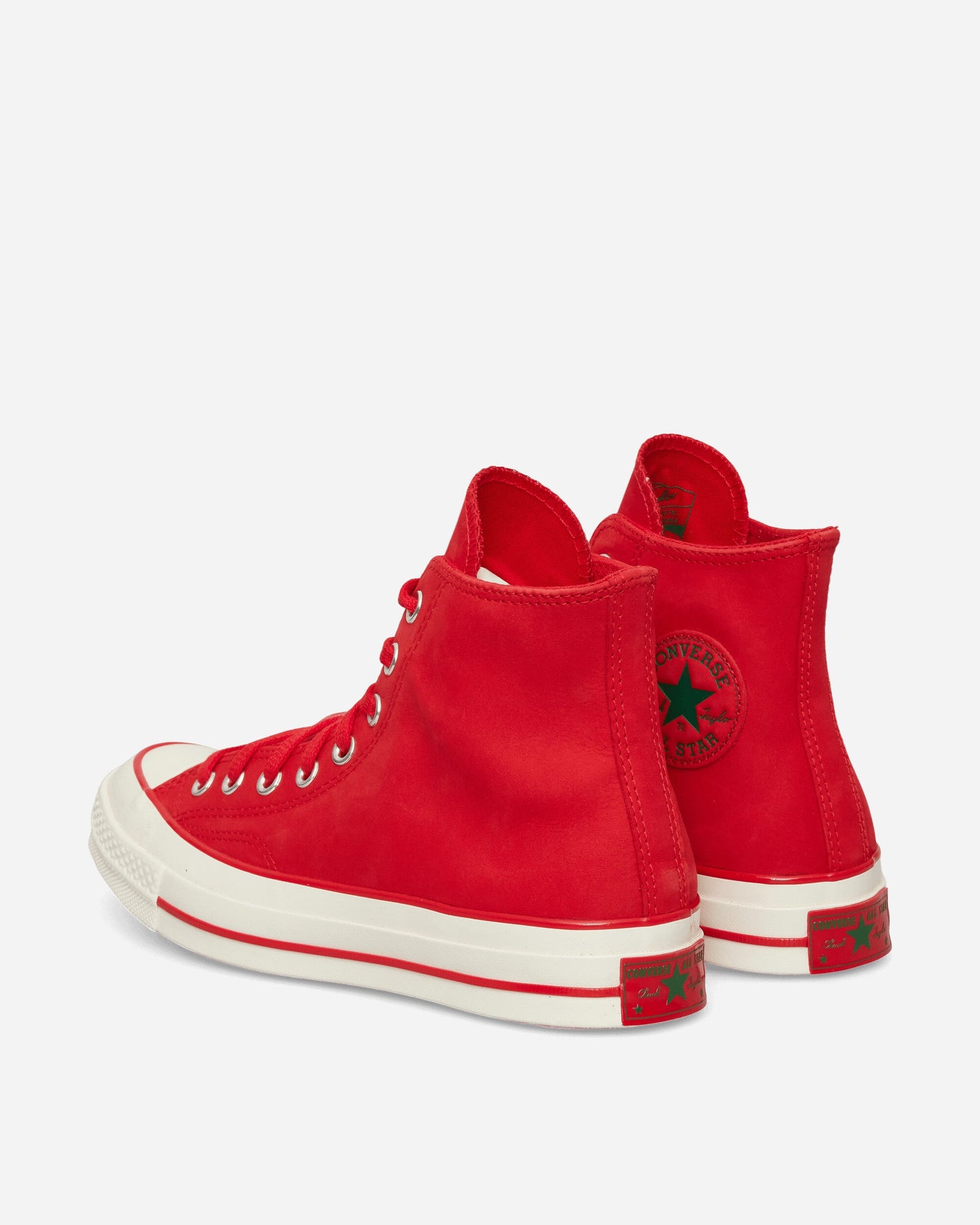 SHAI Chuck 70 Nubuck Leather Sneakers University Red