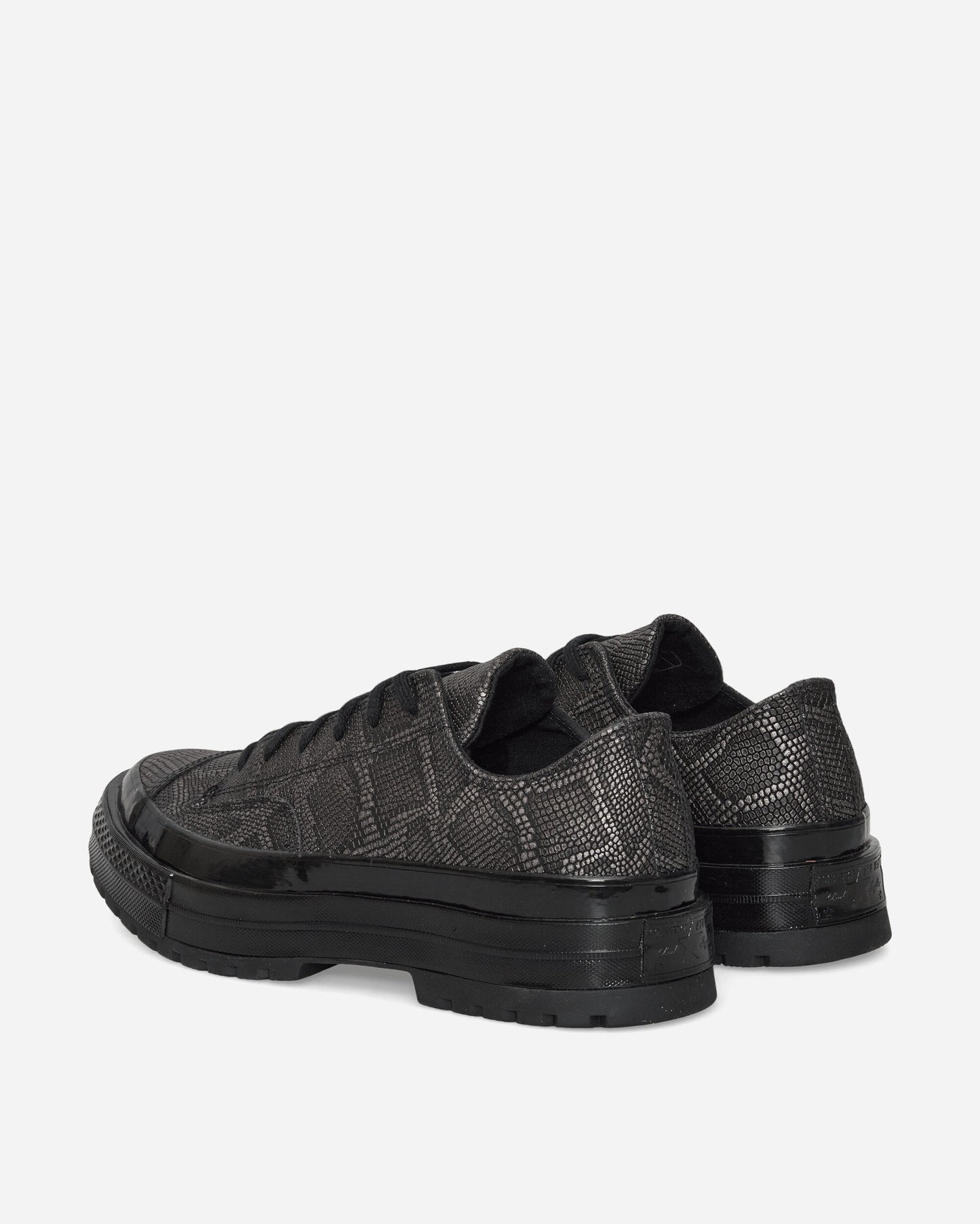 Chuck 70 National Snakeskin Print Sneakers Black