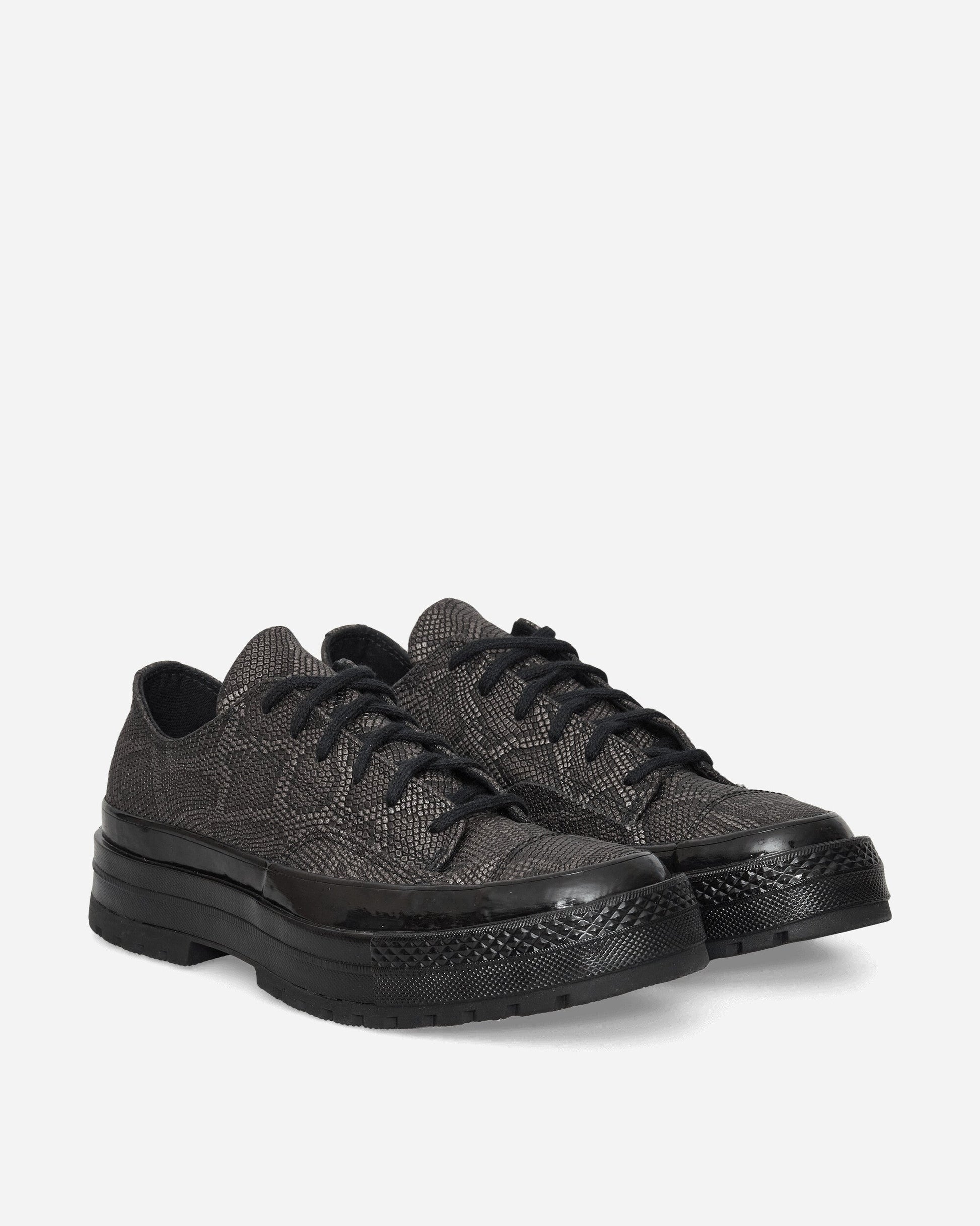 Chuck 70 National Snakeskin Print Sneakers Black