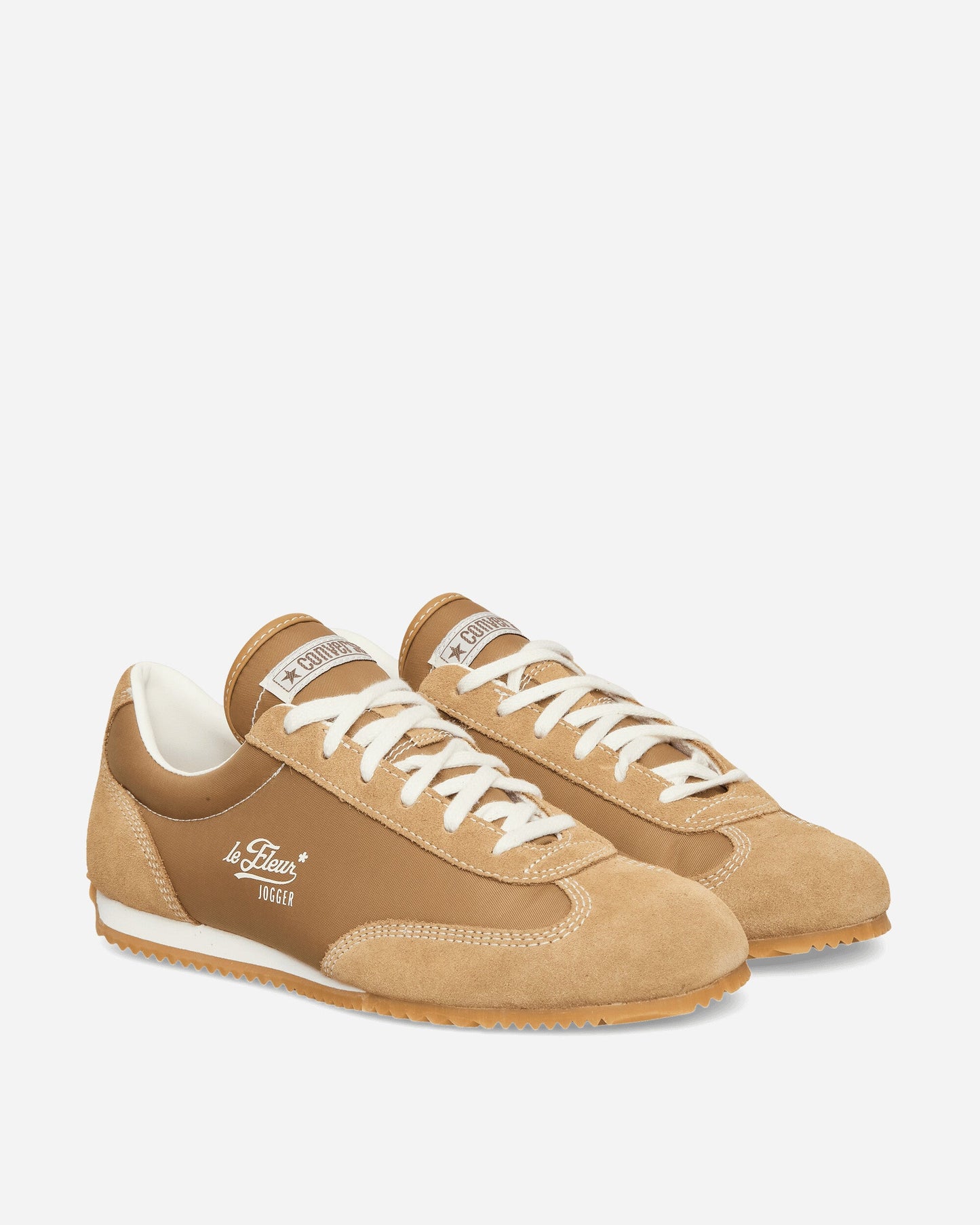 GOLF le FLEUR* 1908 Jogger Sneakers Bistre / Dijon / Star White
