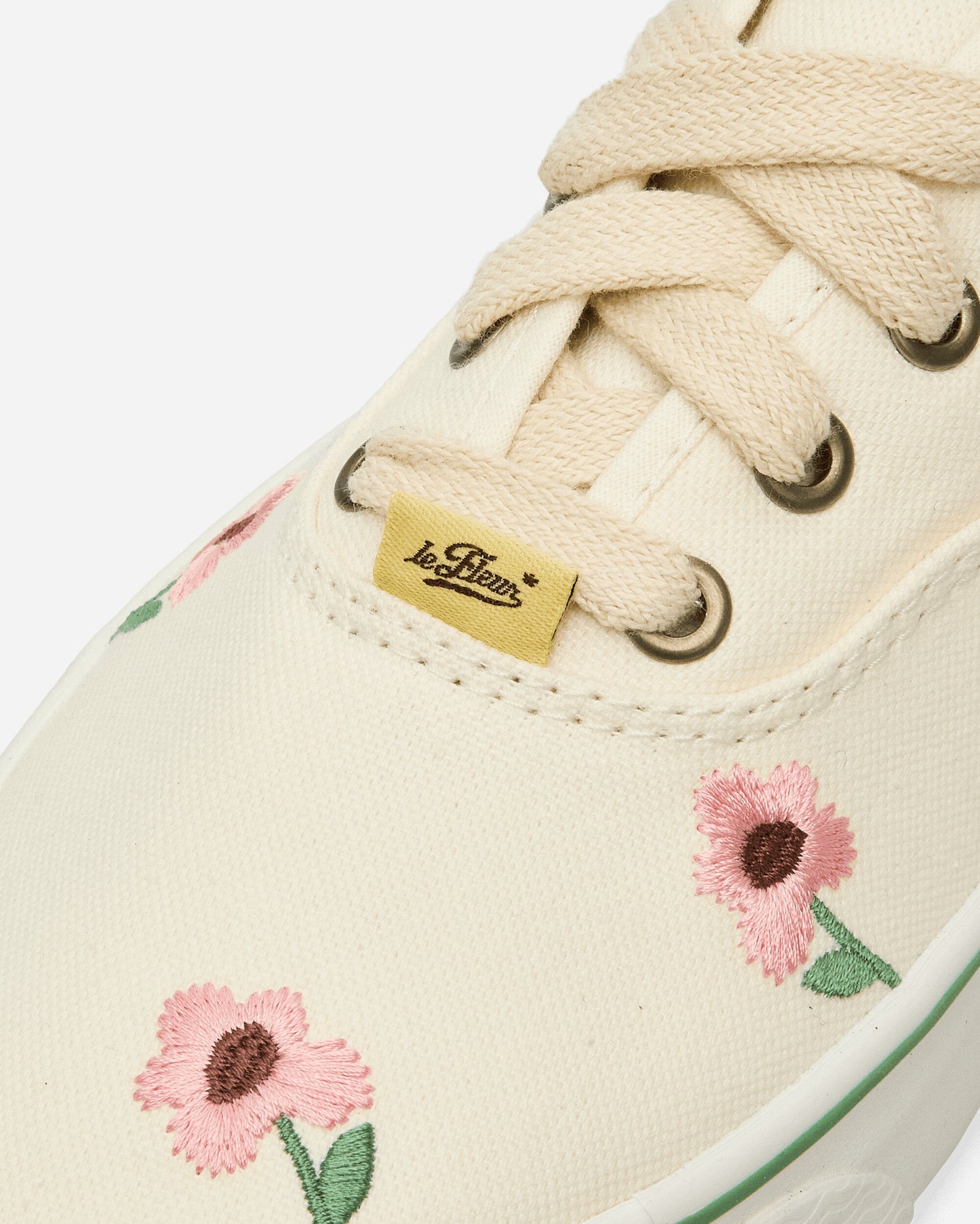 GOLF le FLEUR* 1908 Naut-1 Sneakers Cannoli Cream / Stone Green