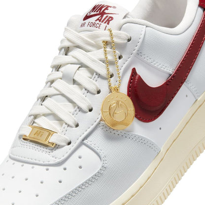 Women's Nike Air Force 1 '07 SE "Photon Dust Team Red'
