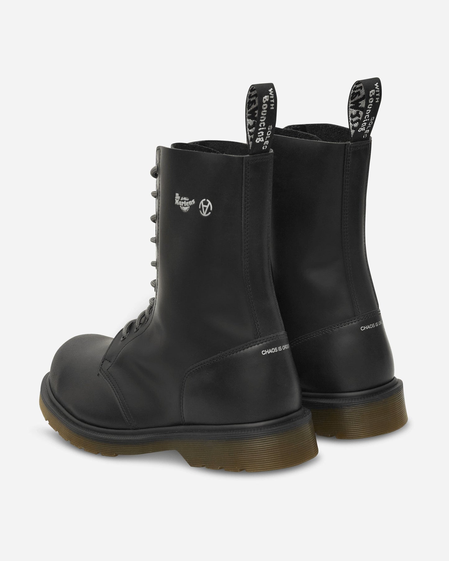 Slam Jam 1490 OUTLIER Steel Toe Boots Black