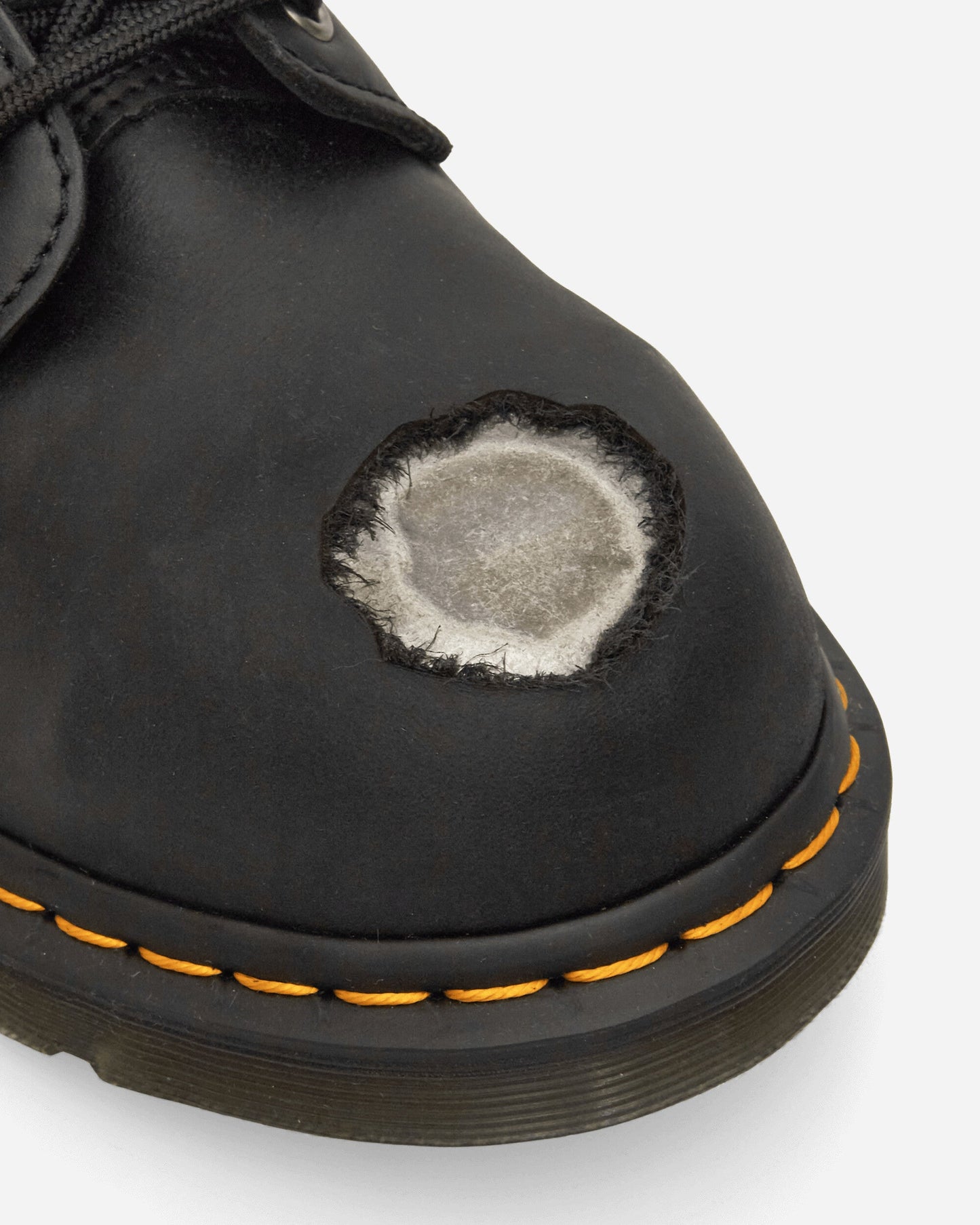 1460 Metal Toe Leather Boots Black