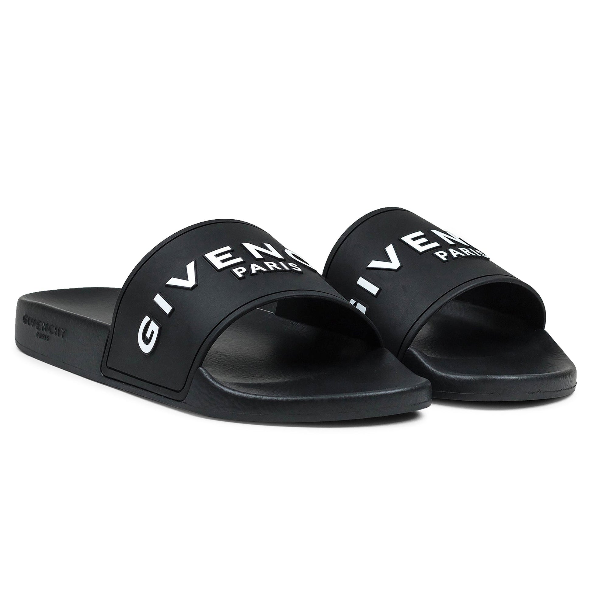 Givenchy Paris 3D Black Pool Slides