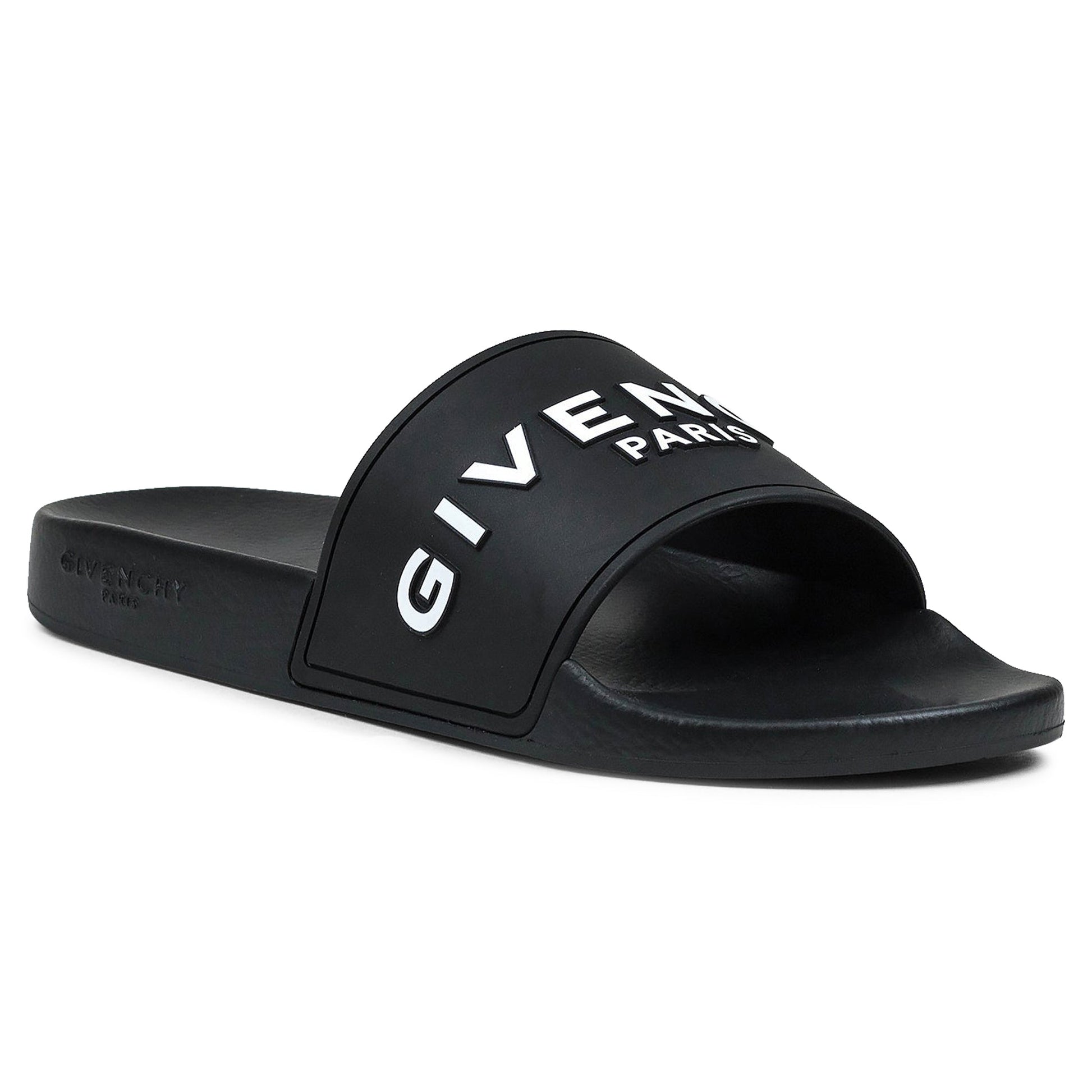 Givenchy Paris 3D Black Pool Slides