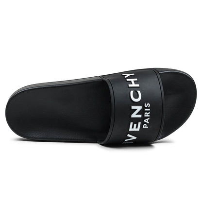 Givenchy Paris 3D Black Pool Slides
