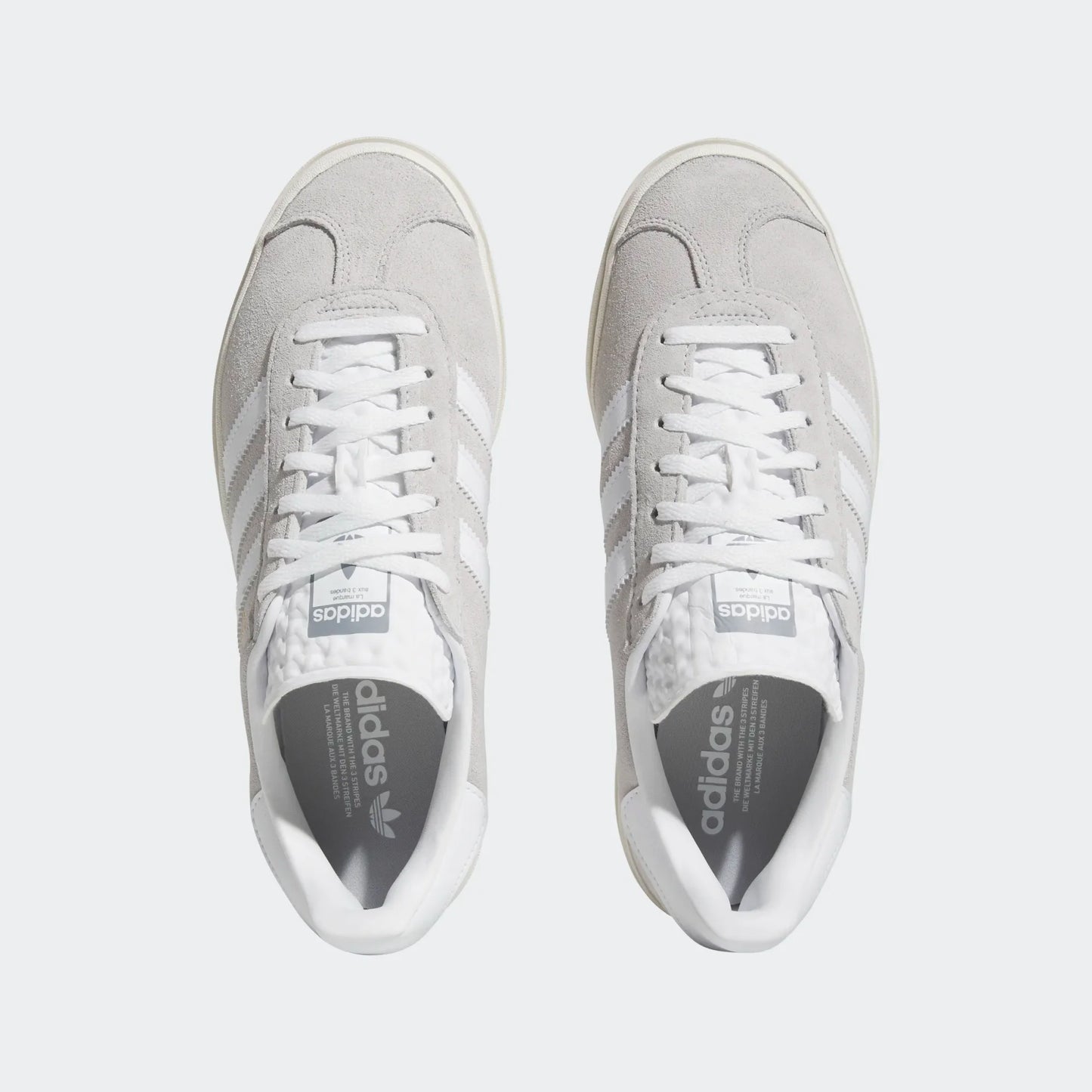Women's Adidas Gazelle Bold "Grey White"