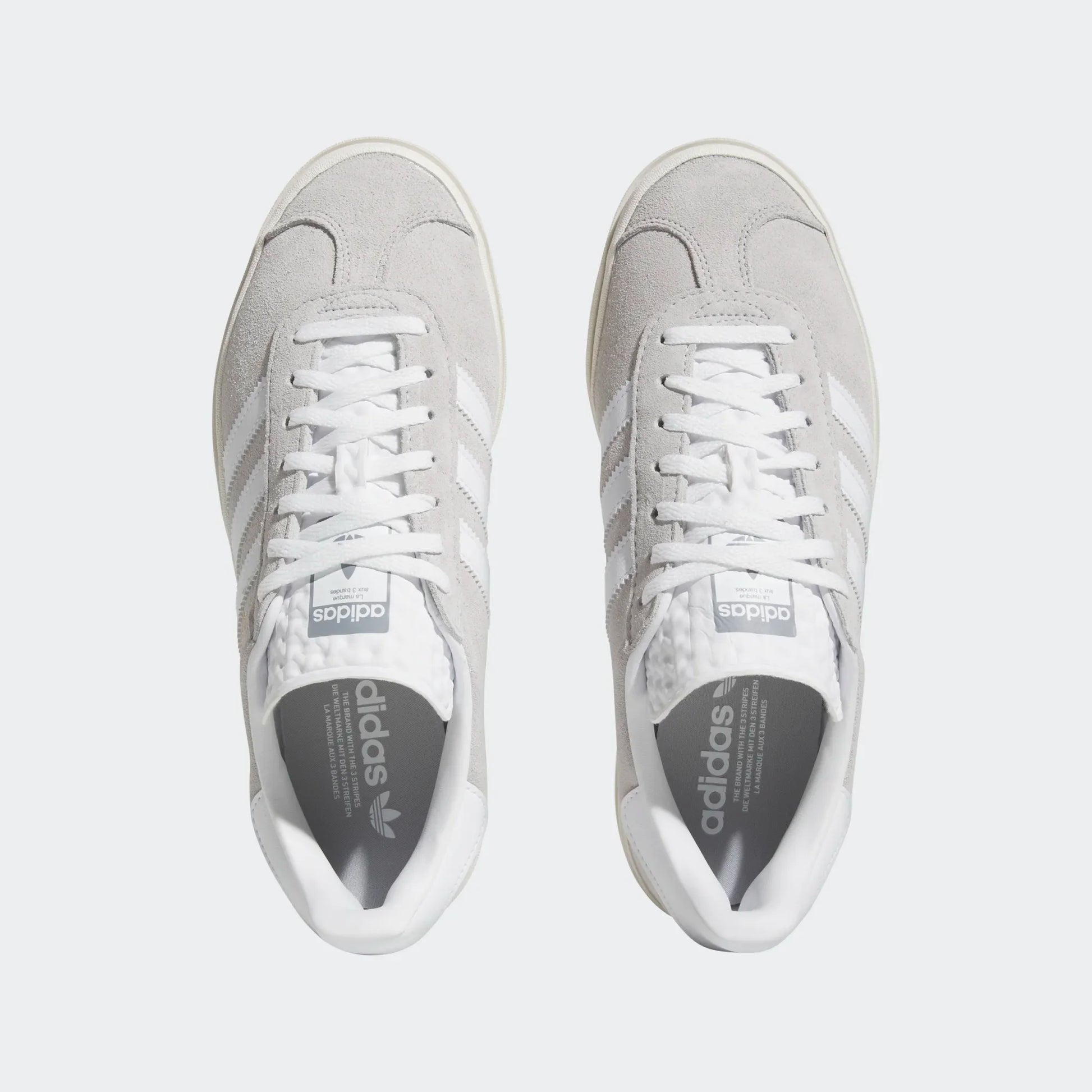 Women's Adidas Gazelle Bold "Grey White"