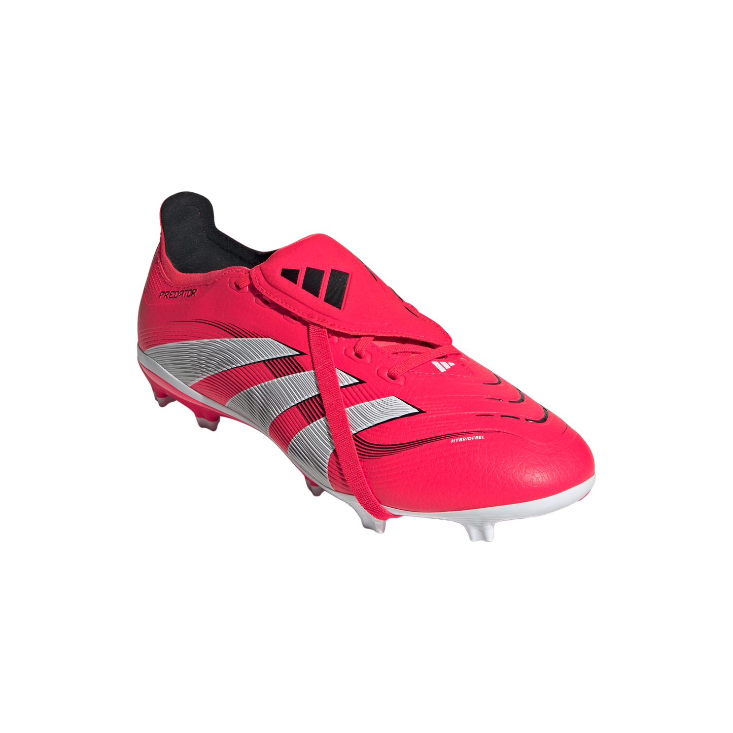 Men's Adidas Predator Fold Over Tongue Firm/Multi-Ground Cleats "Lucid Red"