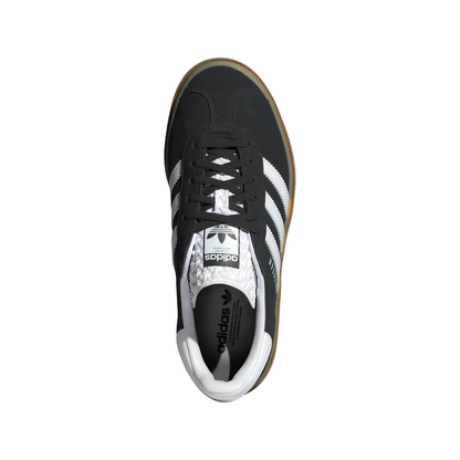 Women's Adidas Gazelle Bold "Bold Black White Gum"
