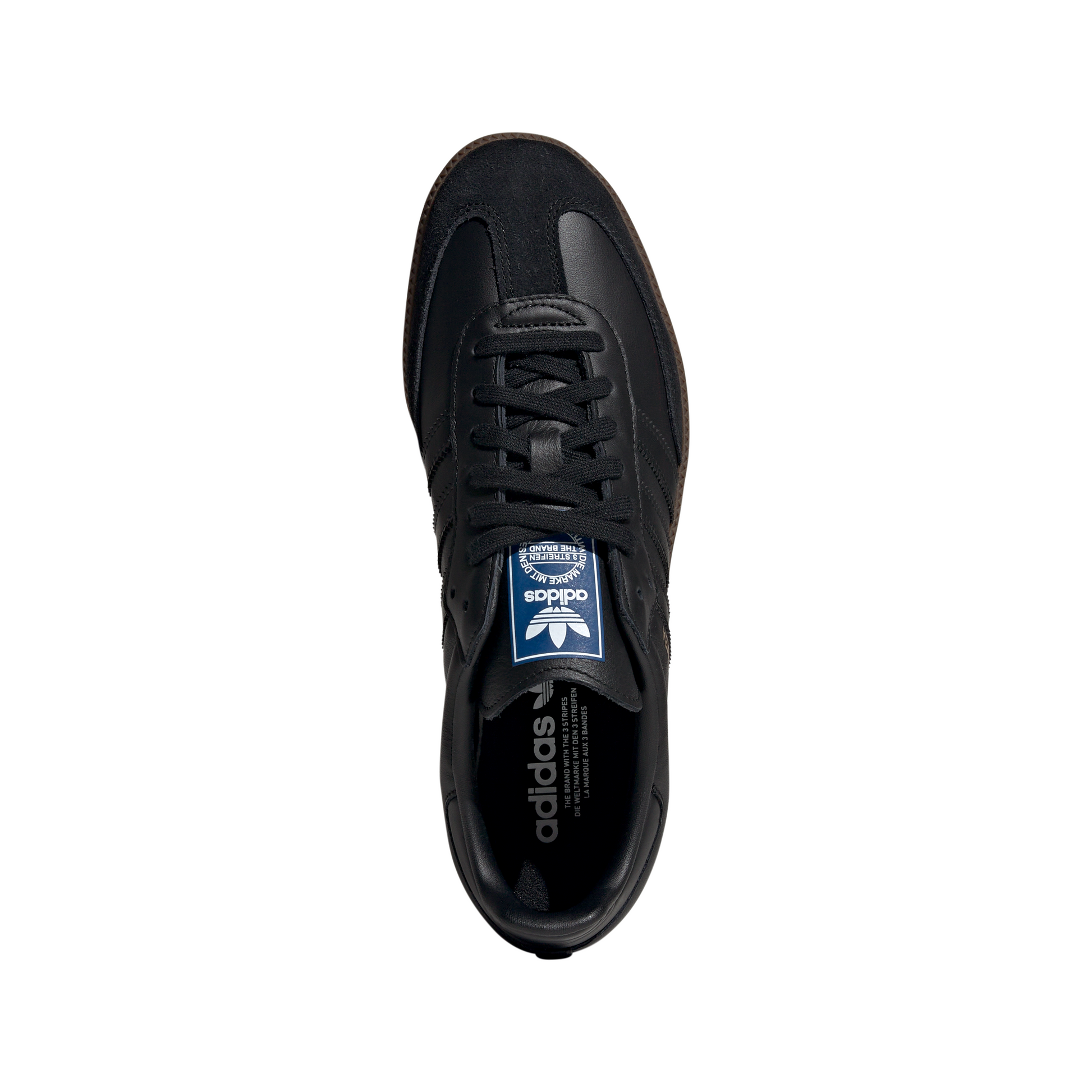 Men's Adidas Samba OG "Core Black Gum"