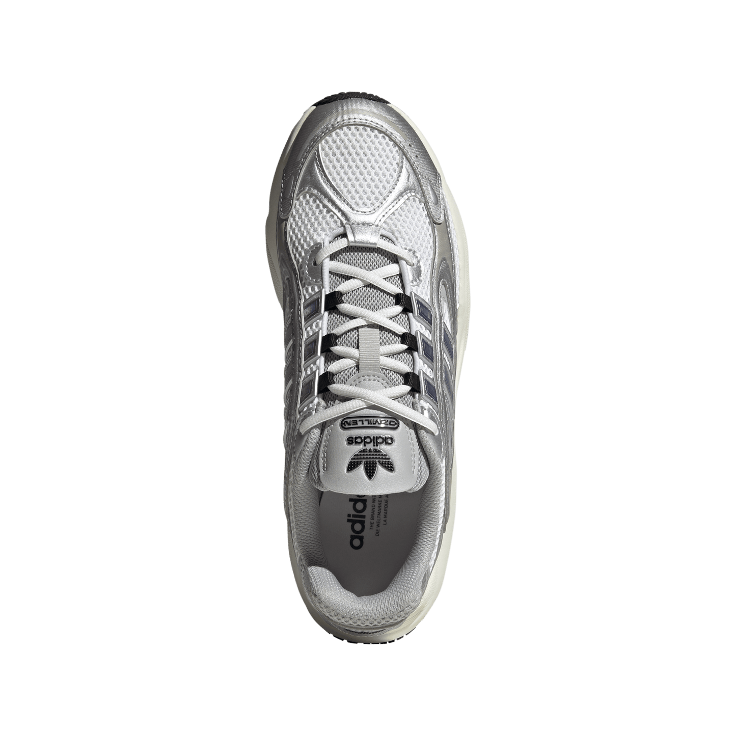 Men's Adidas Originals OZMILLEN "Silver White Black"