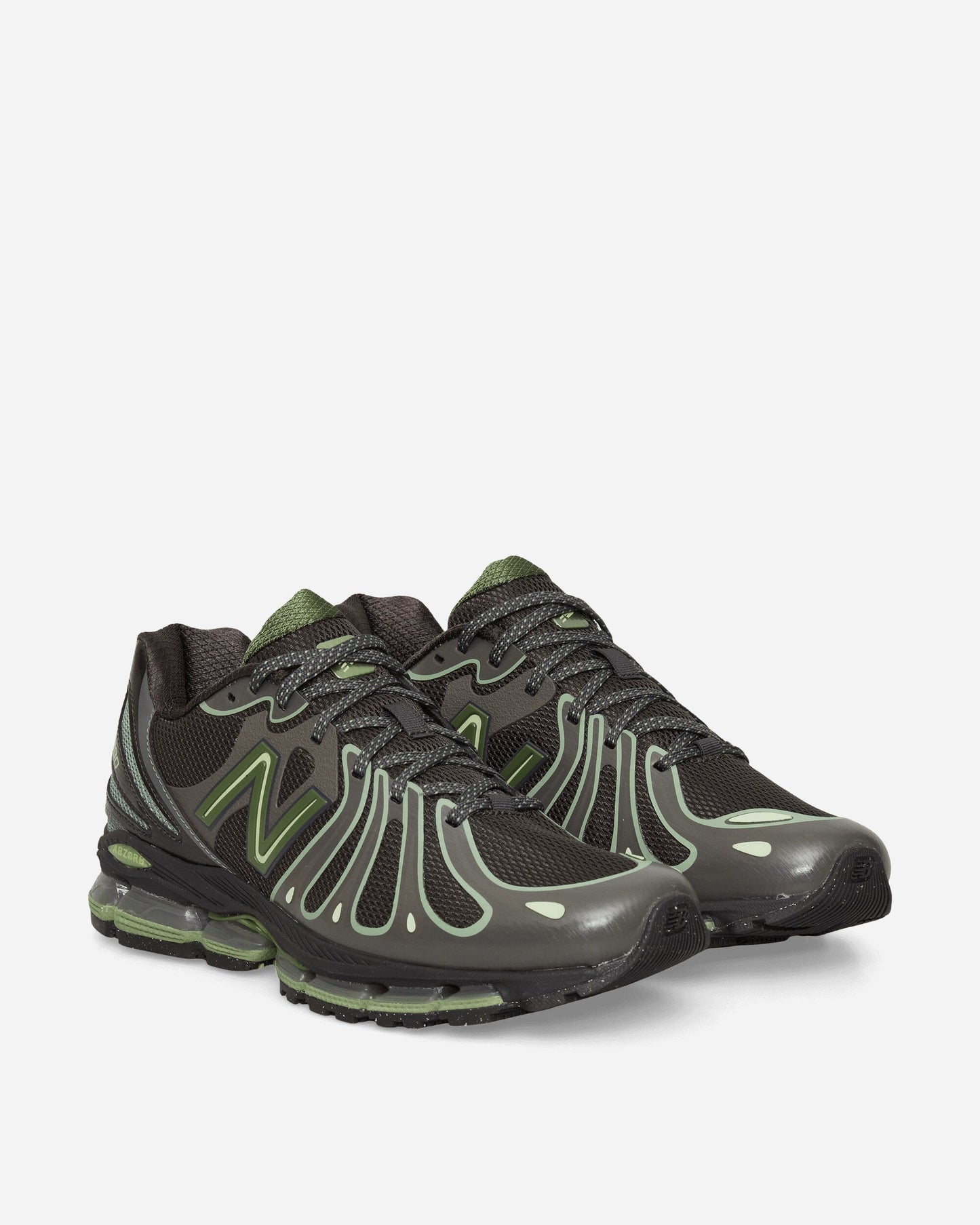 1890 Sneakers Faded Black / Utility Green