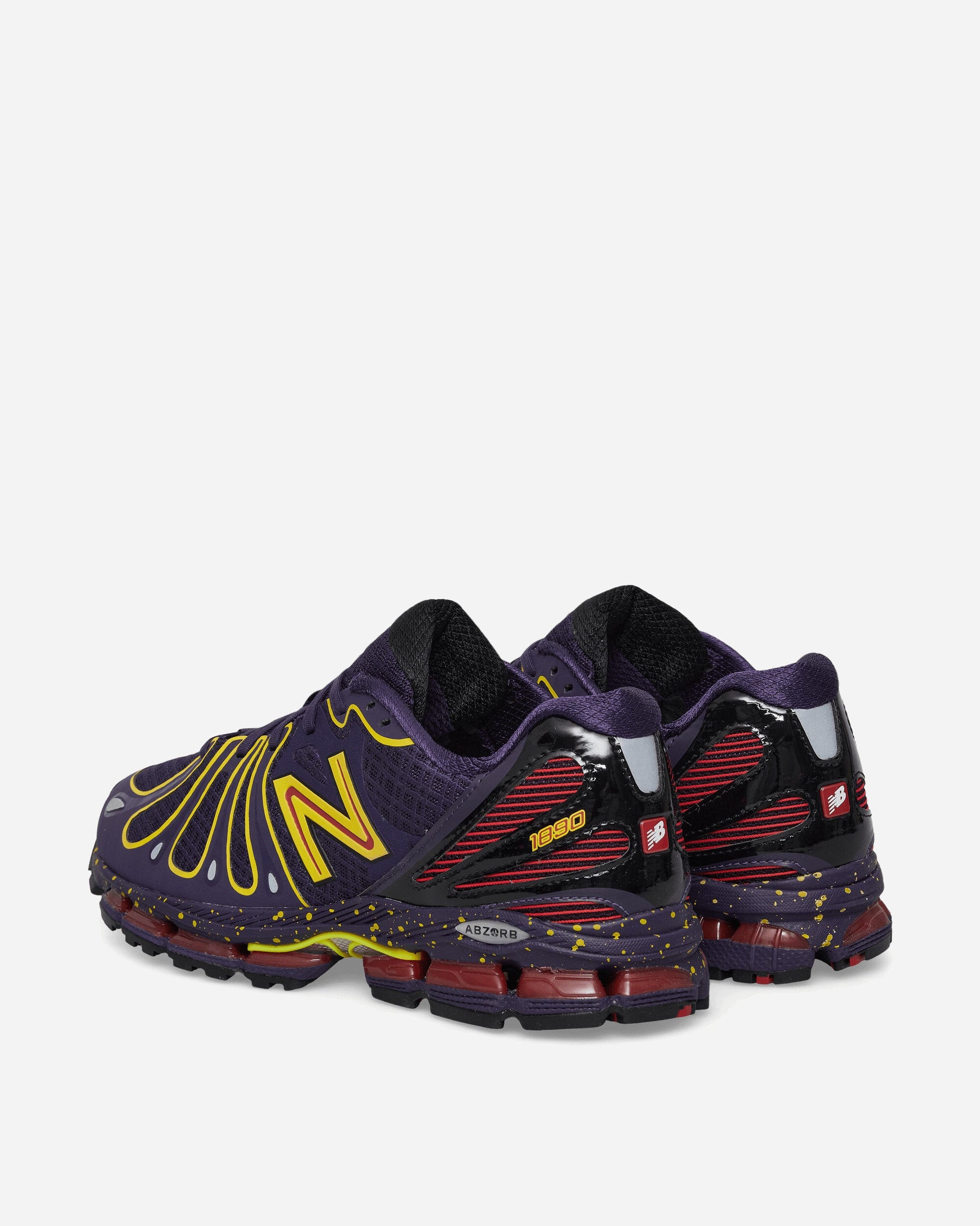 1890 Sneakers Boysenberry / Punch Yellow