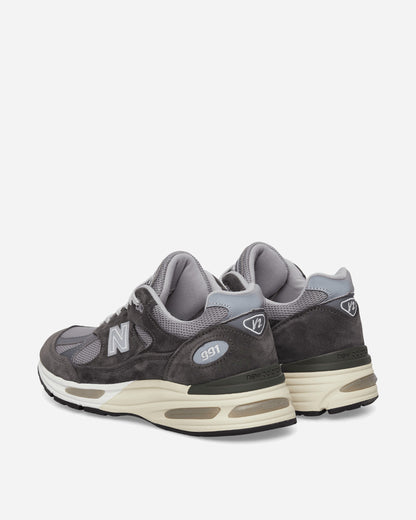 Made in UK 991v2 Sneakers Forged Iron / Alloy / Smoked Pearl