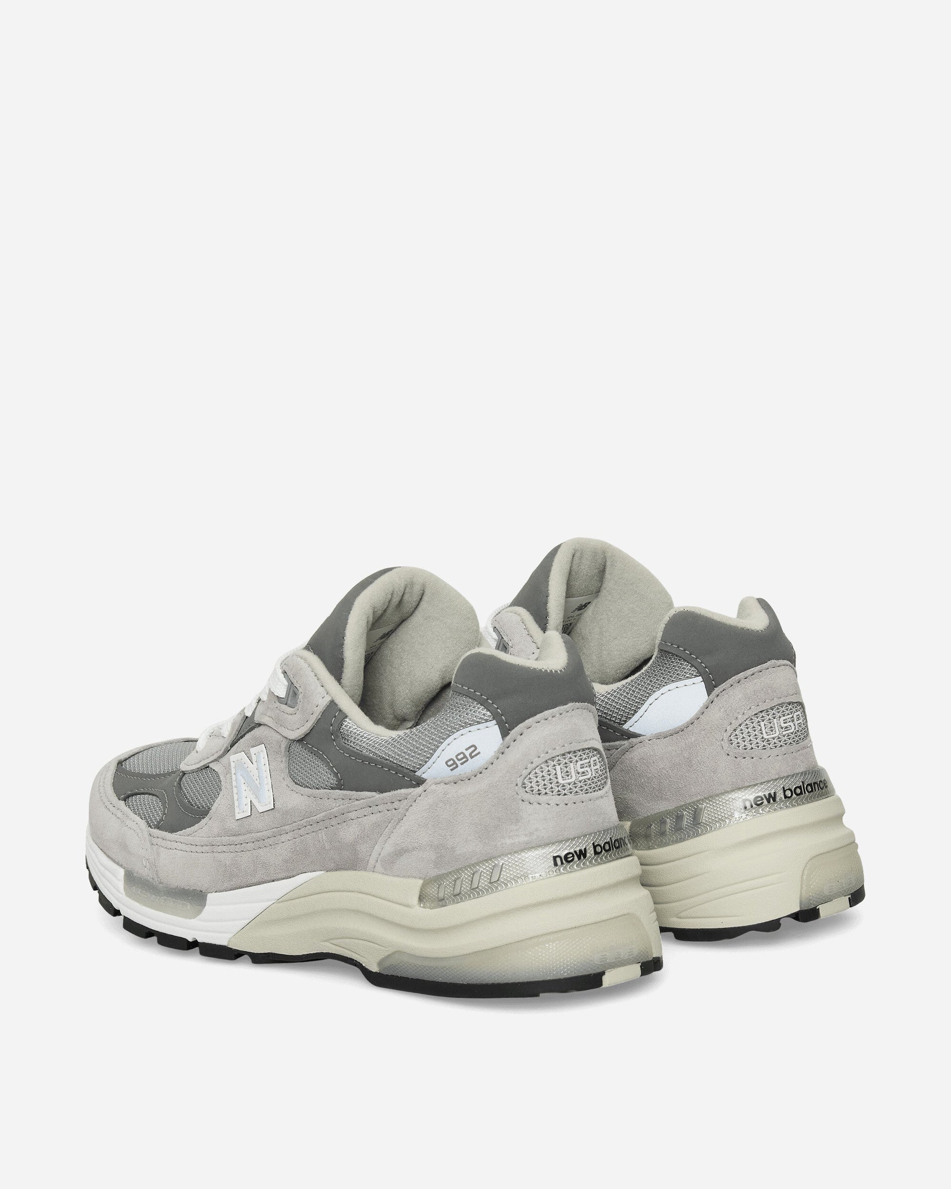 Made in USA 992 Core Sneakers Grey / Silver Metallic