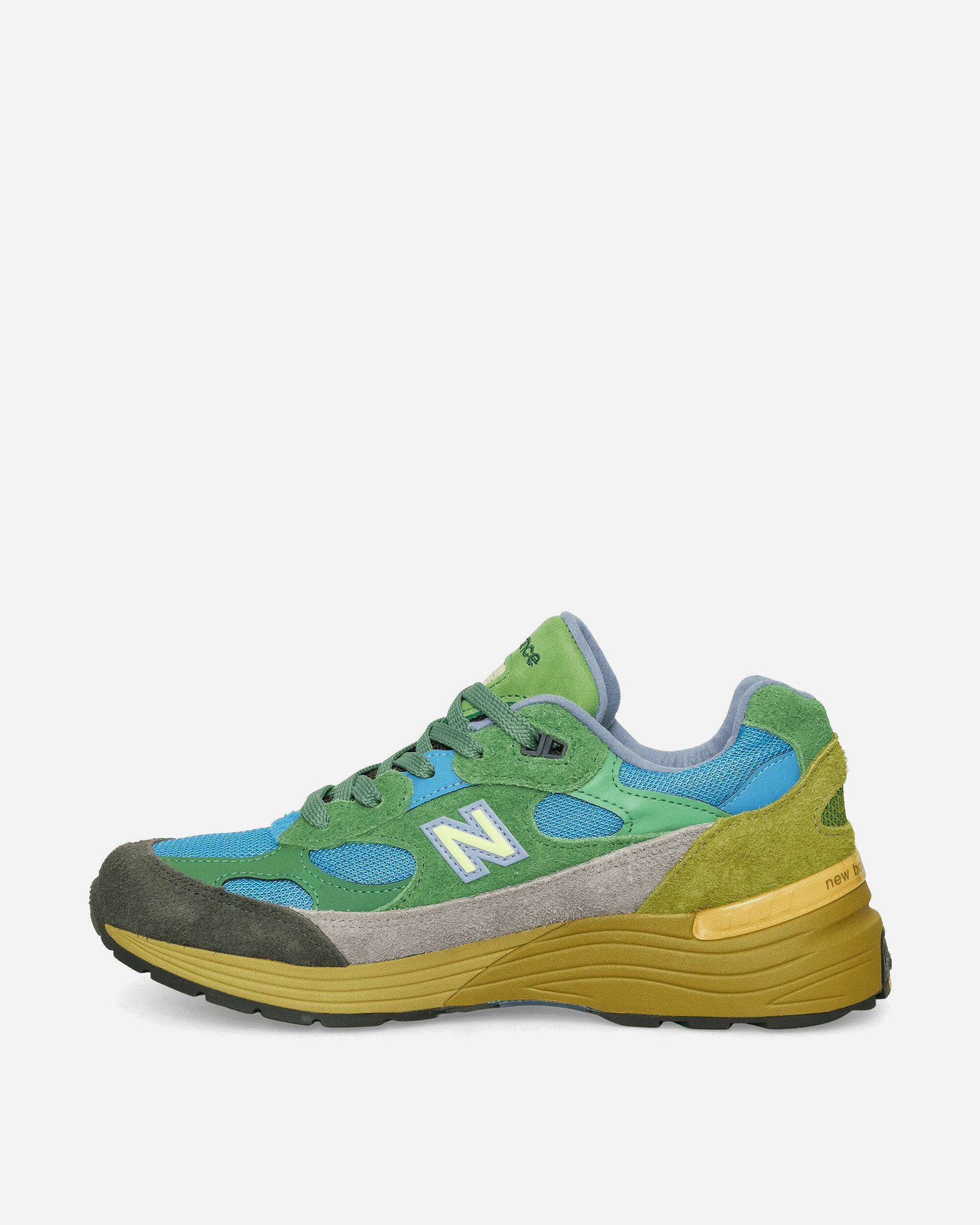 Salehe Bembury MADE in USA 992 Sneakers Green / Sky Blue