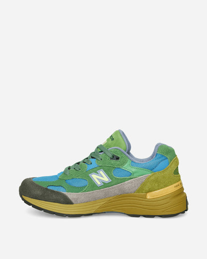 Salehe Bembury MADE in USA 992 Sneakers Green / Sky Blue