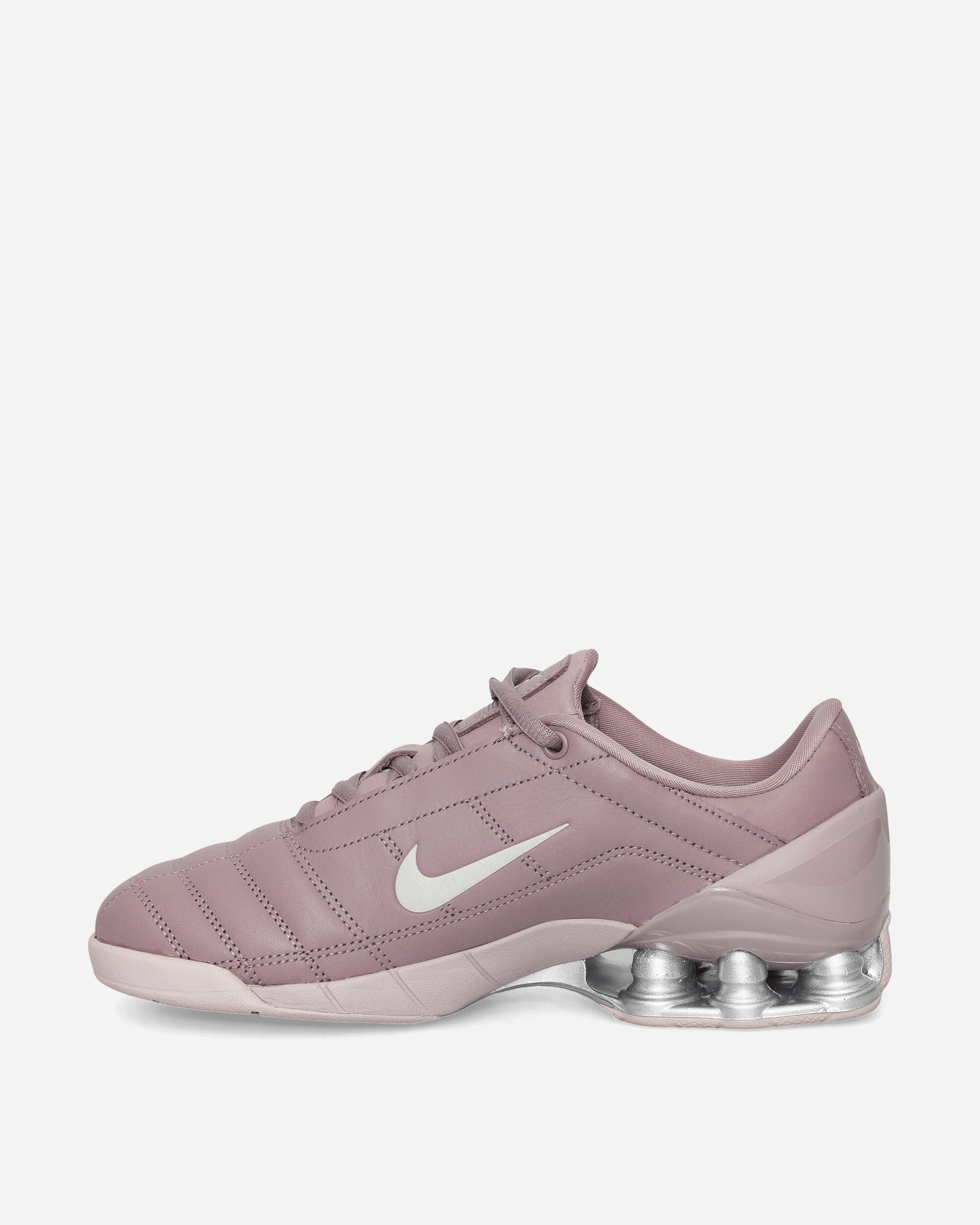 Women's T90 Shox Magia Sneakers Taupe Grey / Metallic Silver
