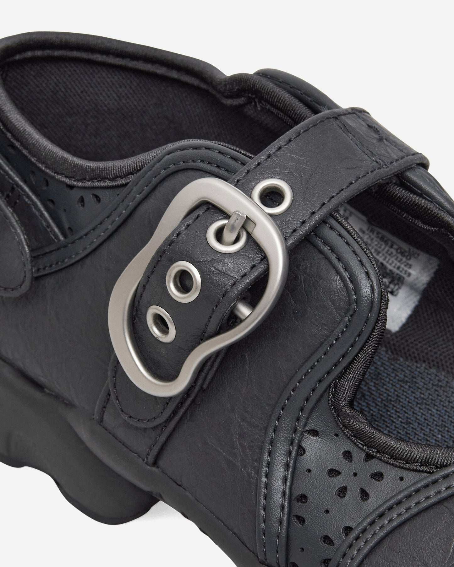 Women's Air Rift Leather Sandals Black