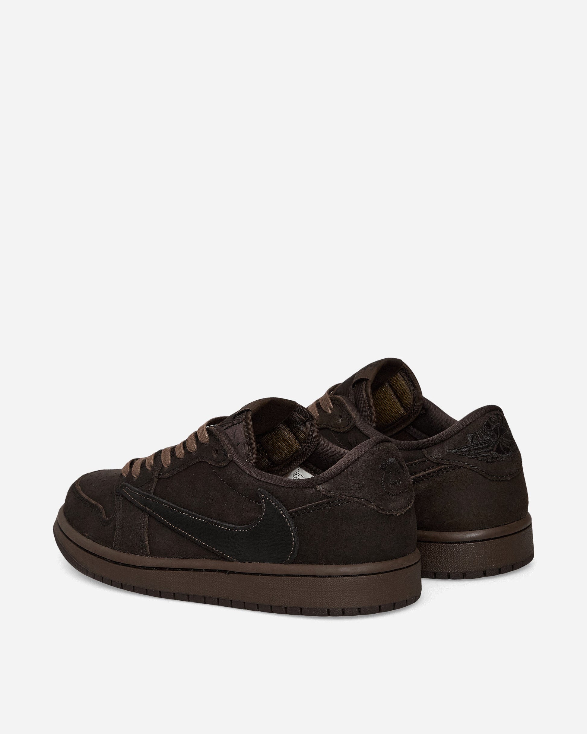 Travis Scott Air Jordan 1 Low Sneakers Velvet Brown / Dark Mocha