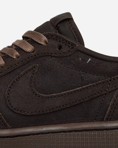 Travis Scott Air Jordan 1 Low Sneakers Velvet Brown / Dark Mocha