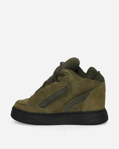 Women's Sneaker Heels Khaki