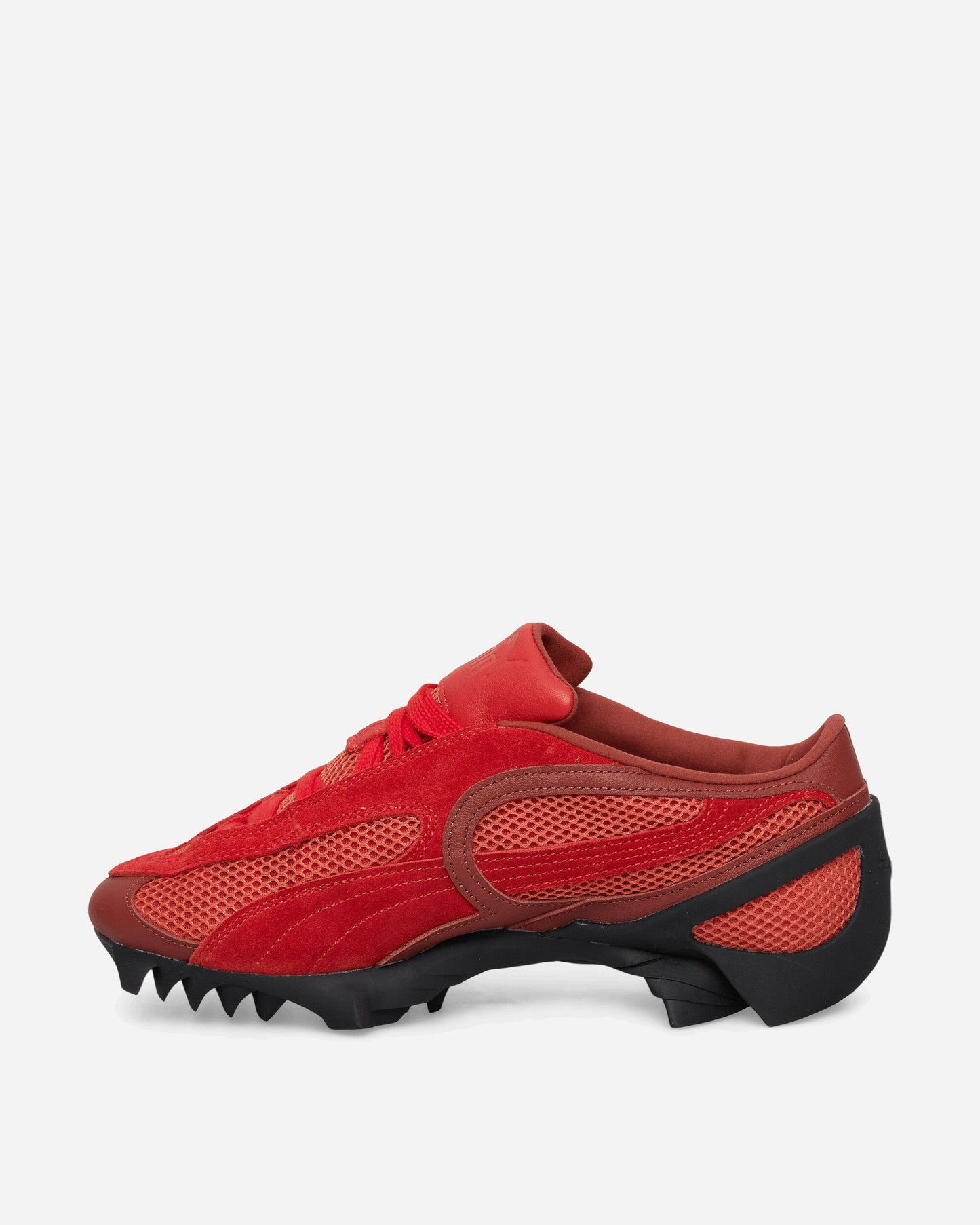 Beisser Waxed Sneakers Bordeaux Red / Candy Apple