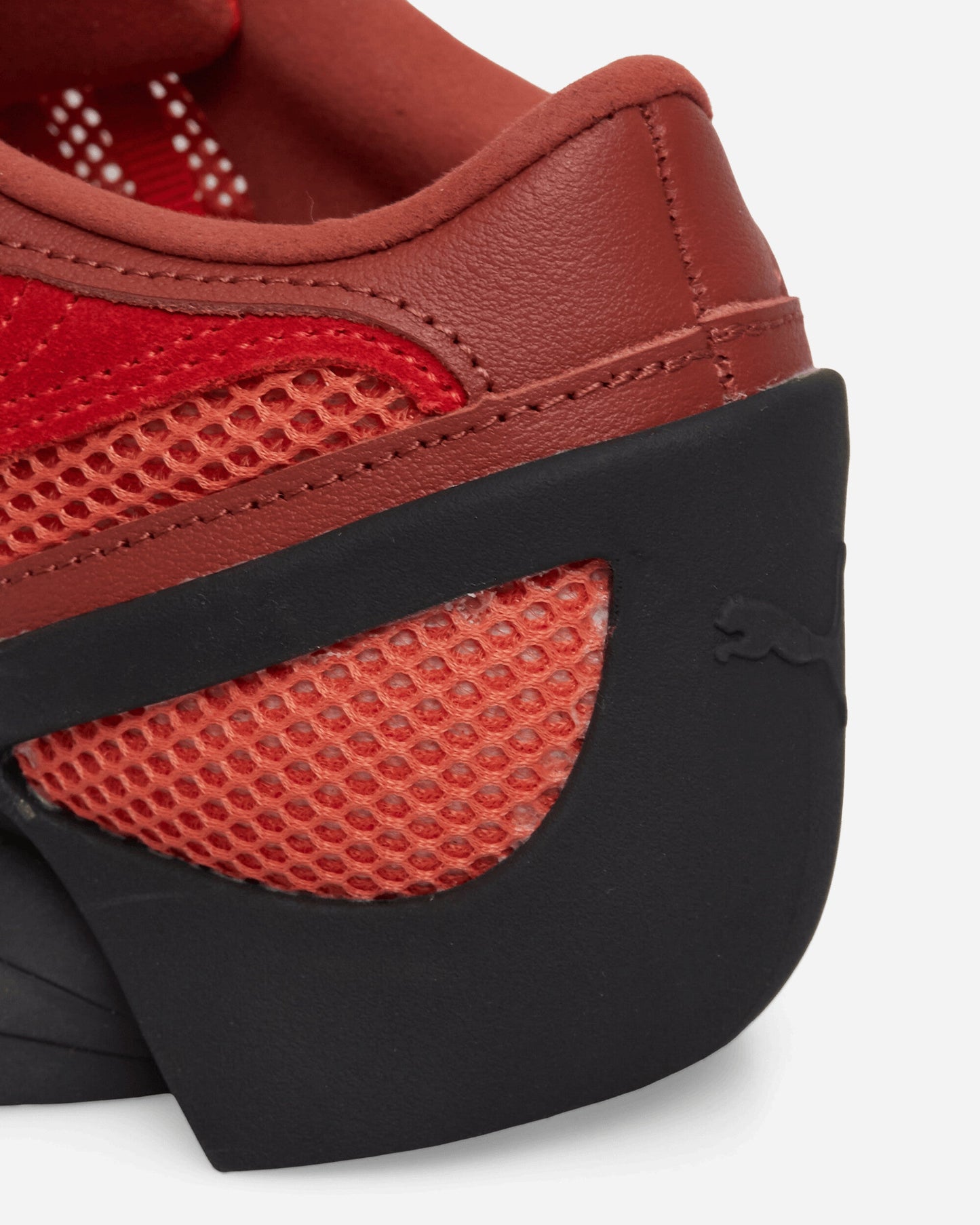 Beisser Waxed Sneakers Bordeaux Red / Candy Apple