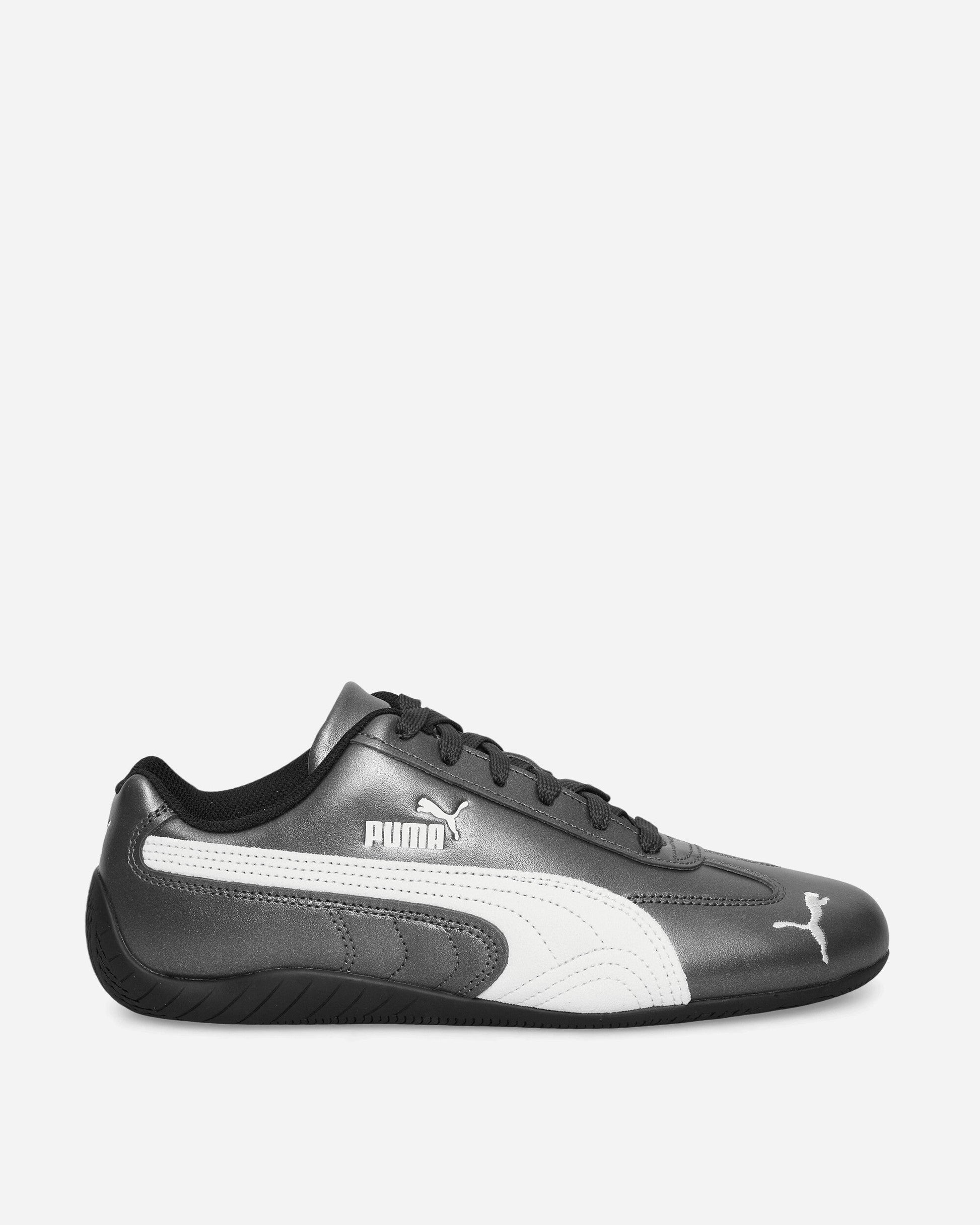 Speedcat Metallic Sneakers Black / Warm White