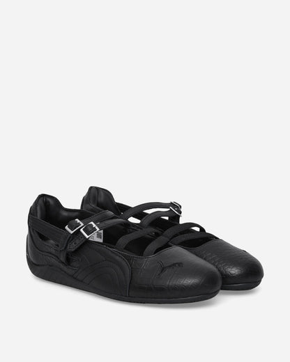 Women's Speedcat Ballet Croc Print Sneakers Black / Cool Dark Gray