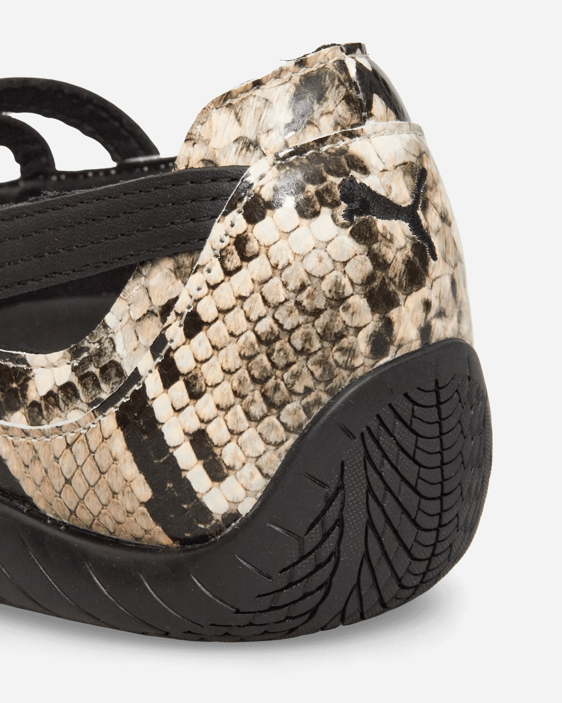 Women's Speedcat Ballet Snake Print Shoes Black / Vapor Gray