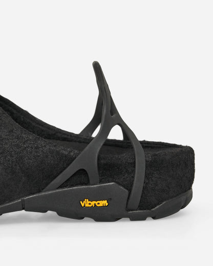 Fedaia Sherpa Mules Black
