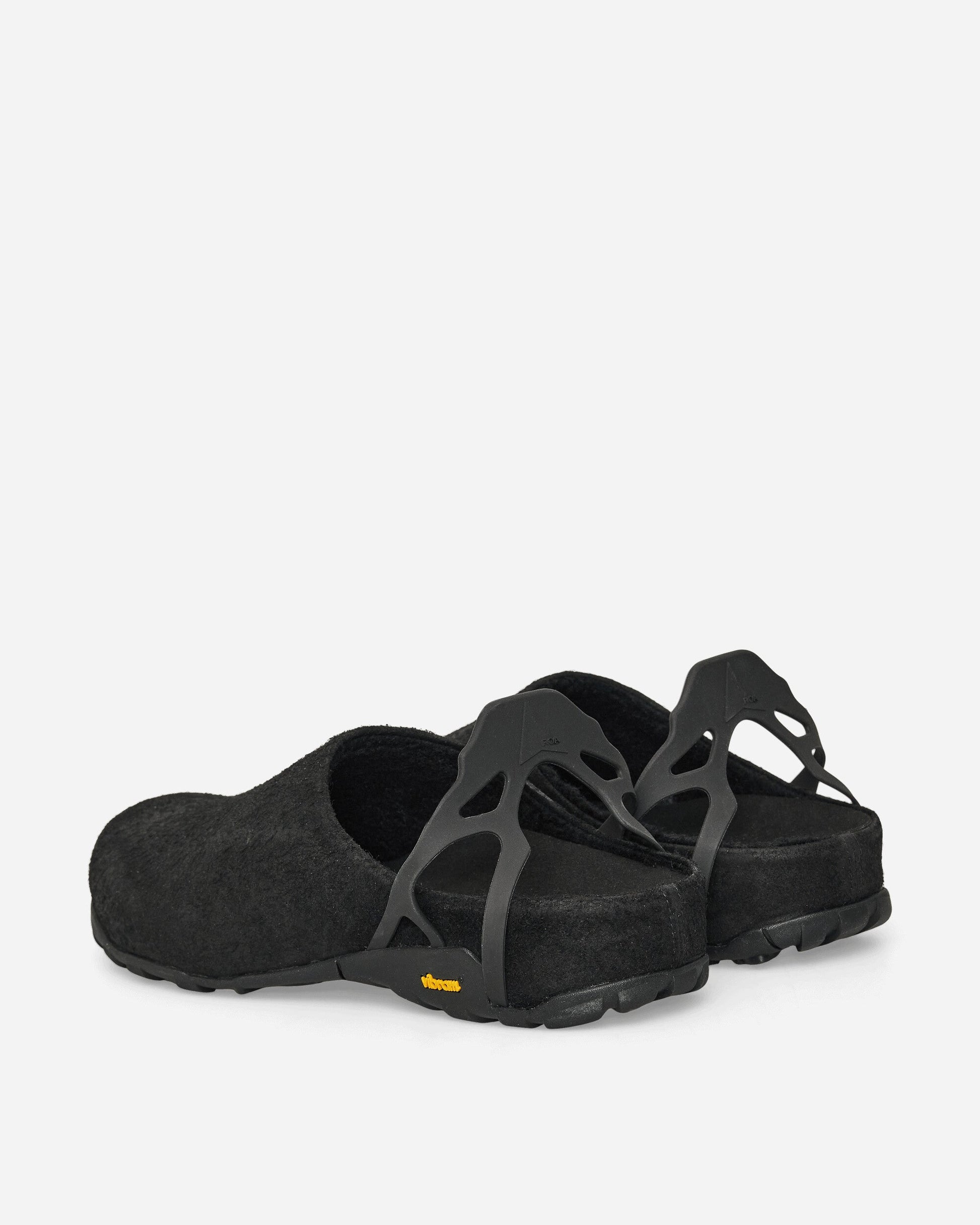 Fedaia Sherpa Mules Black
