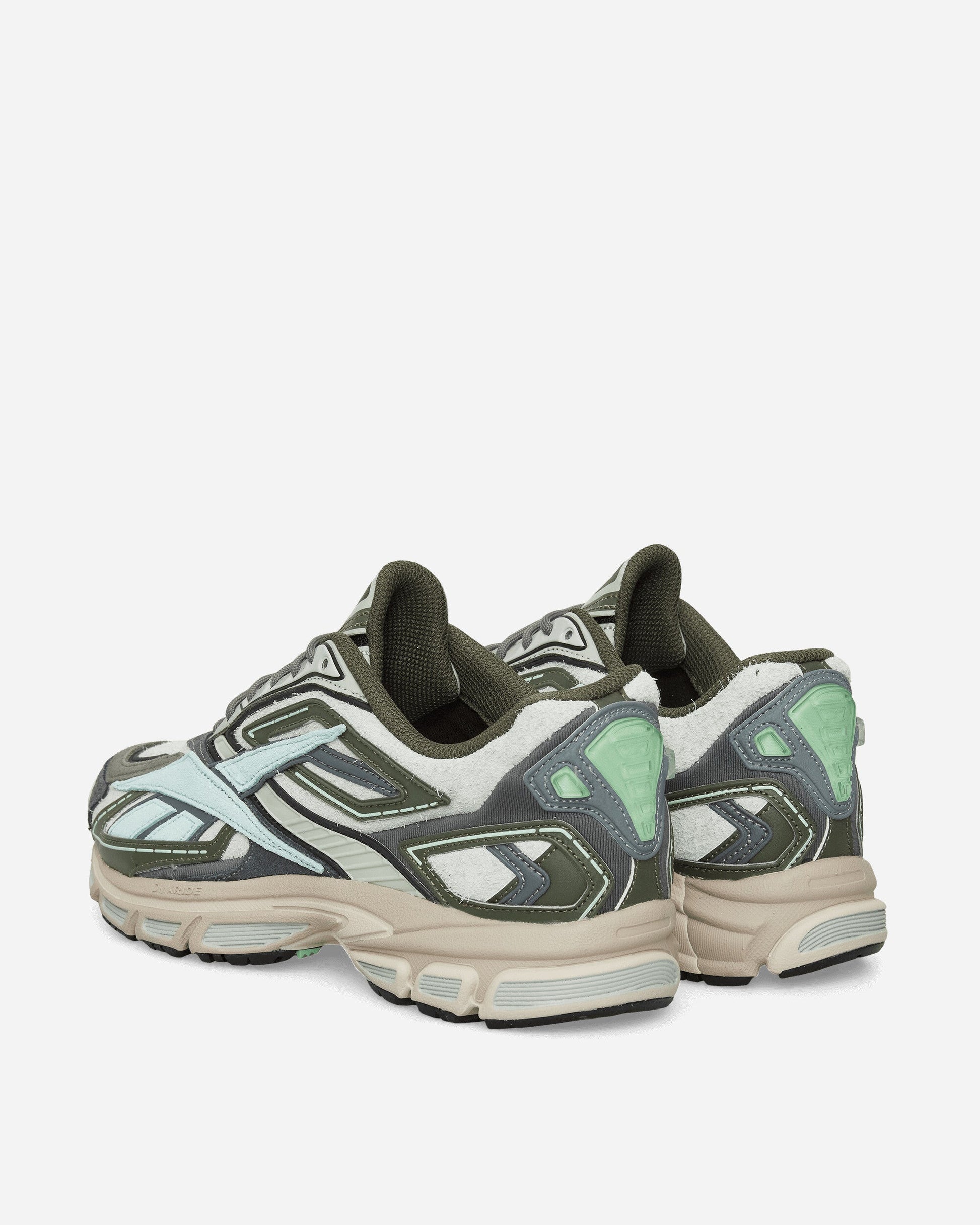 Premier Road Ultra Sneakers Green Hairy Suede