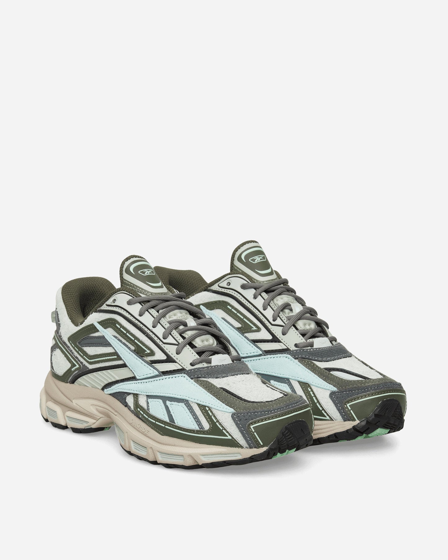 Premier Road Ultra Sneakers Green Hairy Suede