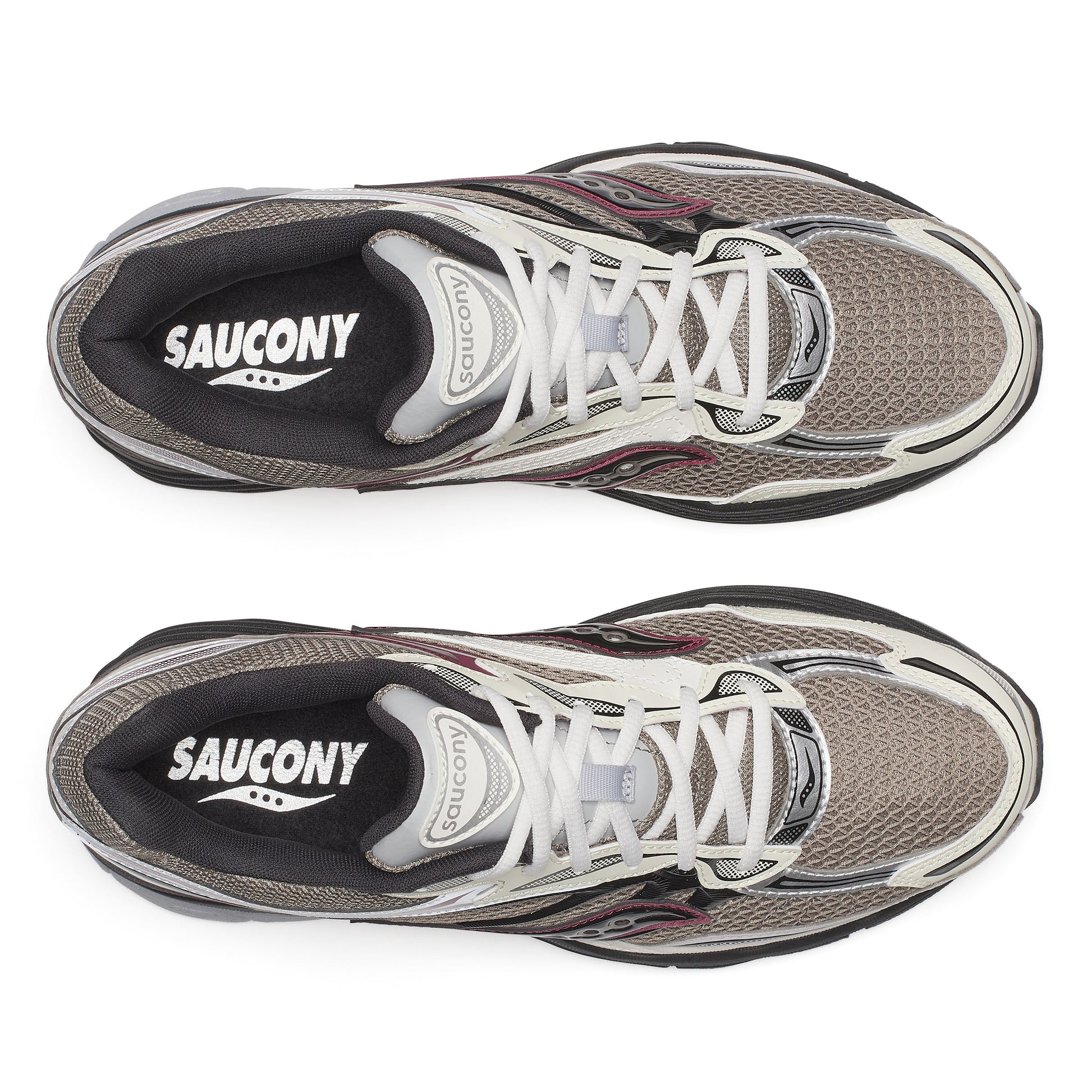 Saucony ProGrid Omni 9 Tan/Maroon