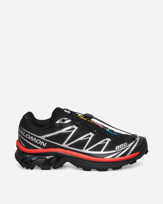 XT-6 Sneakers Black / Fiery Red / Silver