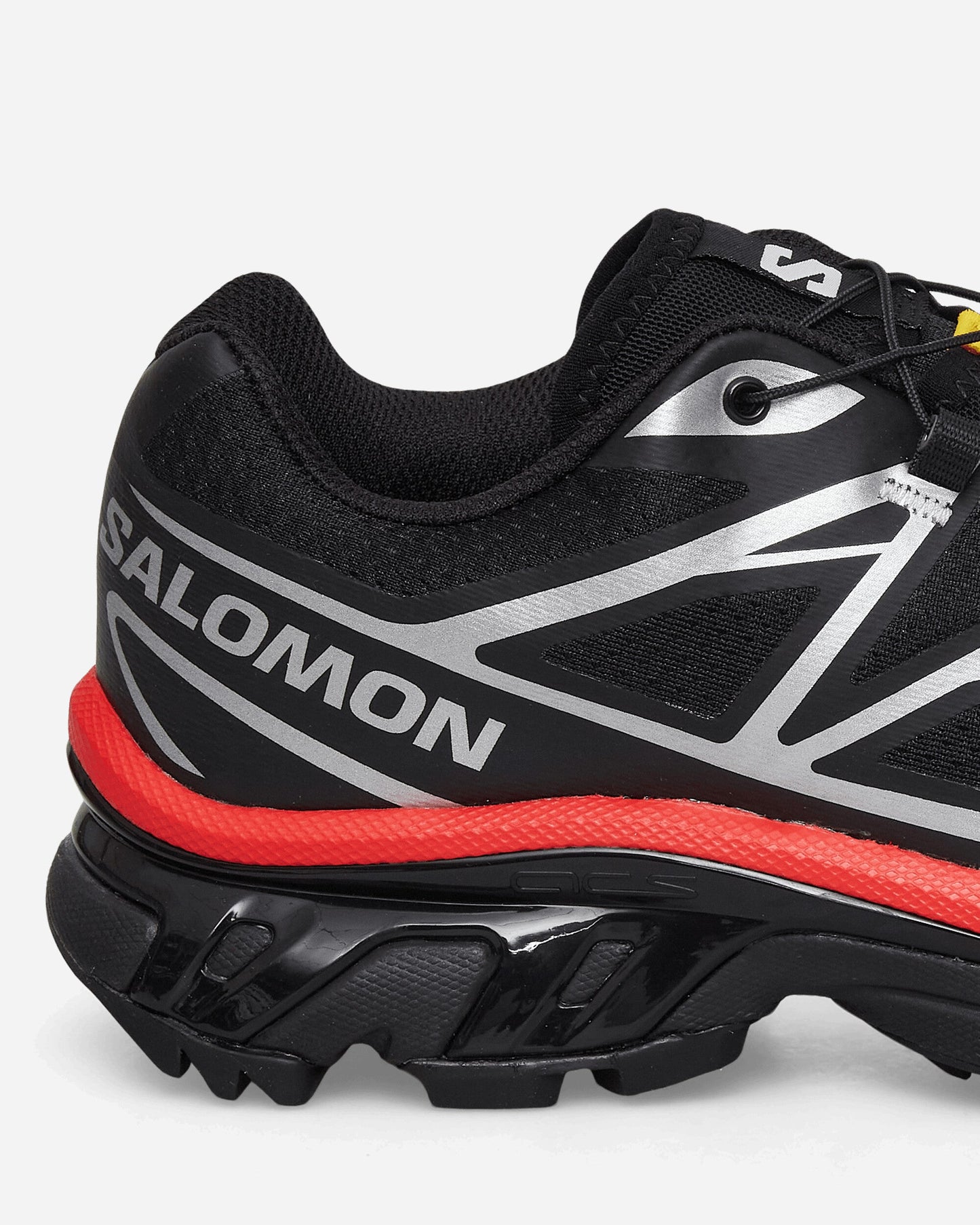 XT-6 Sneakers Black / Fiery Red / Silver