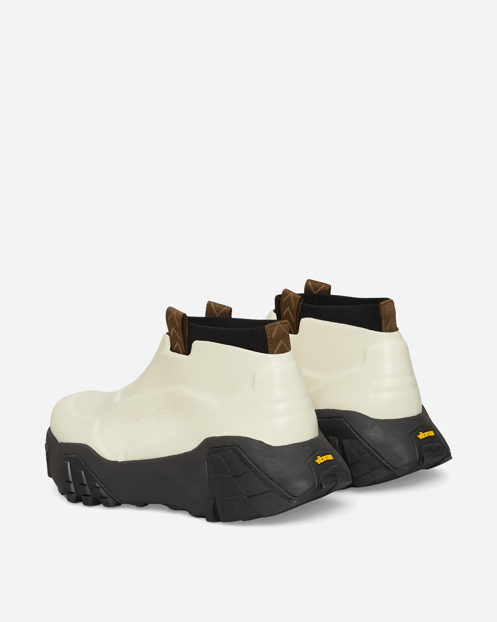 Vibram Rubber Core Boots White Asparagus