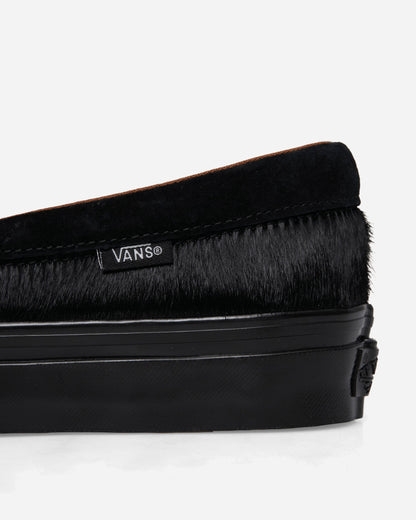 Premium Pony Hair Loafers Black