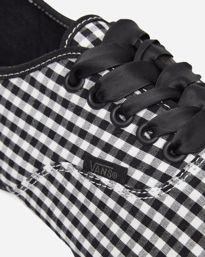 Authentic Prima Gingham Sneakers Black