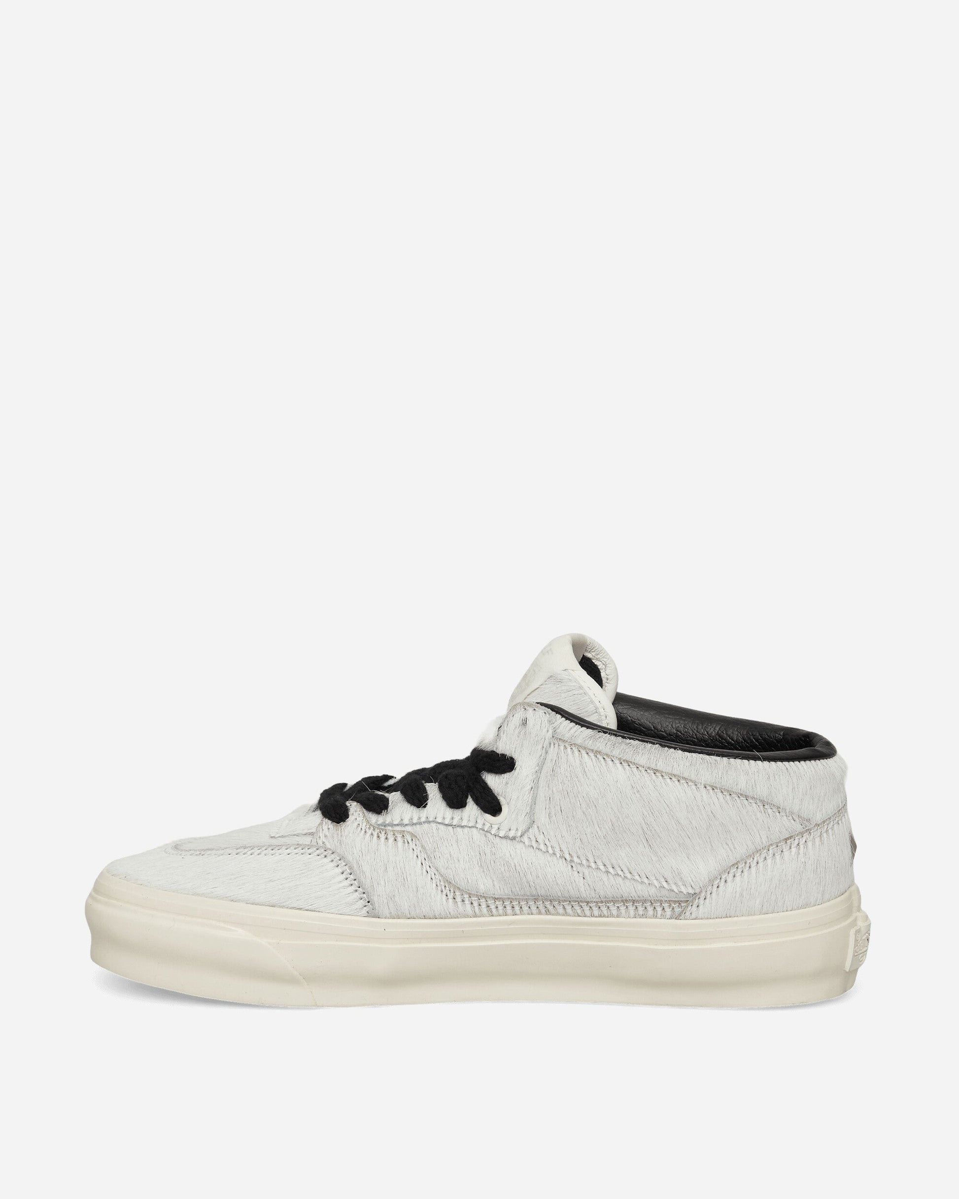 Life is Unfair Half Cab 33 LX Pony Hair Sneakers Marshmallow / Black